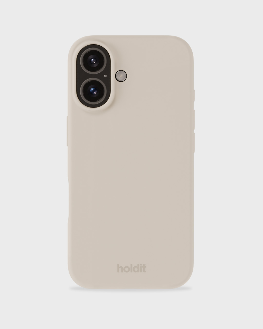 Phone Case Silicone Light Beige iPhone 16