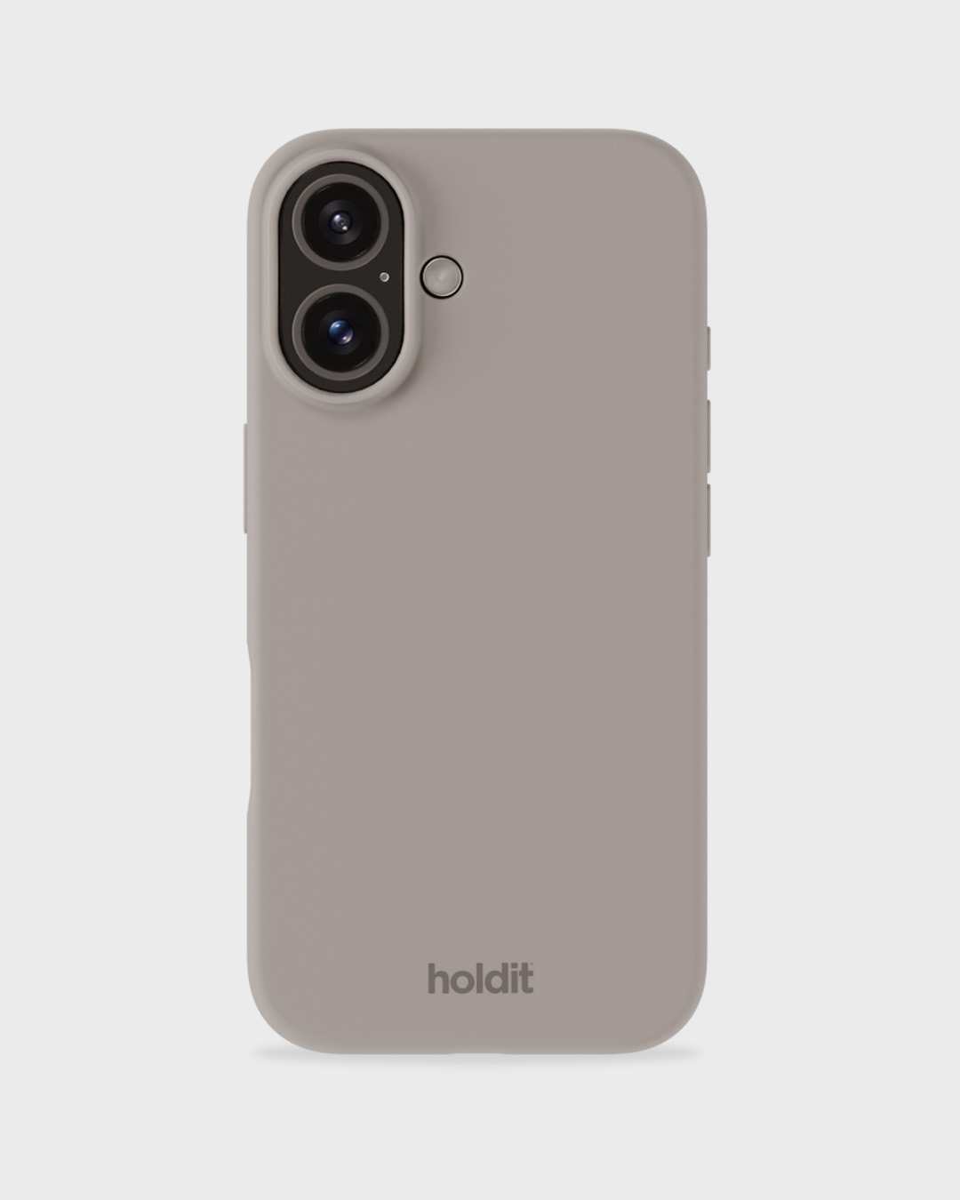 Phone Case Silicone Taupe iPhone 16 Plus