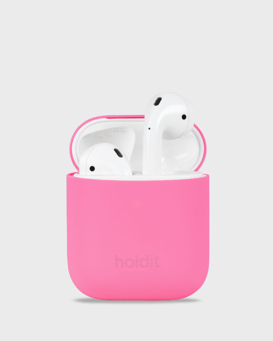 Silicone Case Bright Pink AirPods 1&2