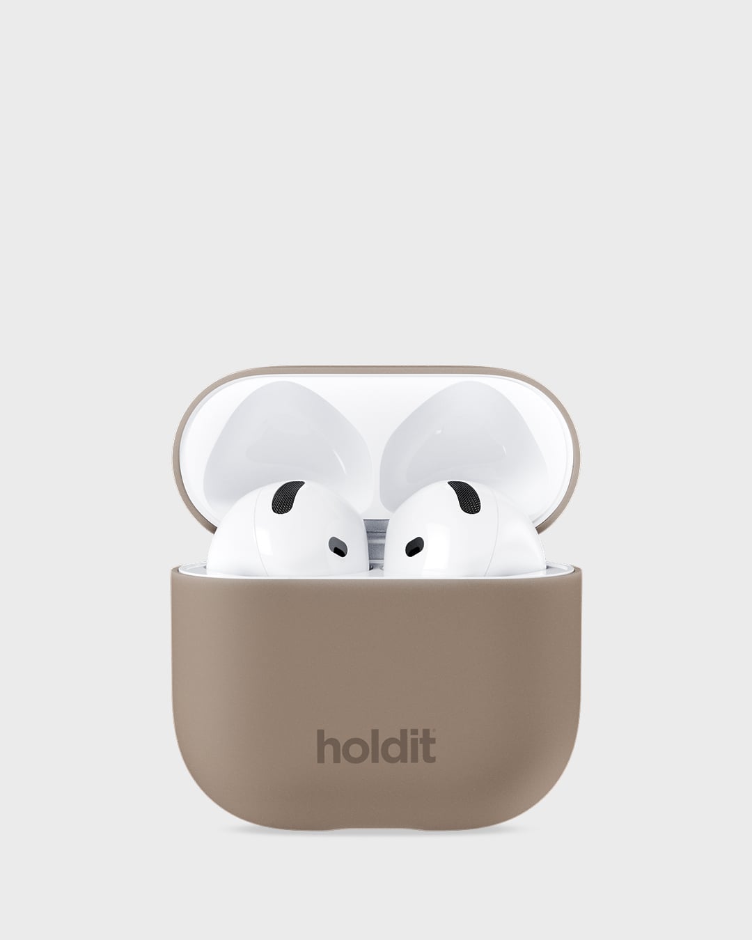 Silicone Case Mocha Brown Airpods 4