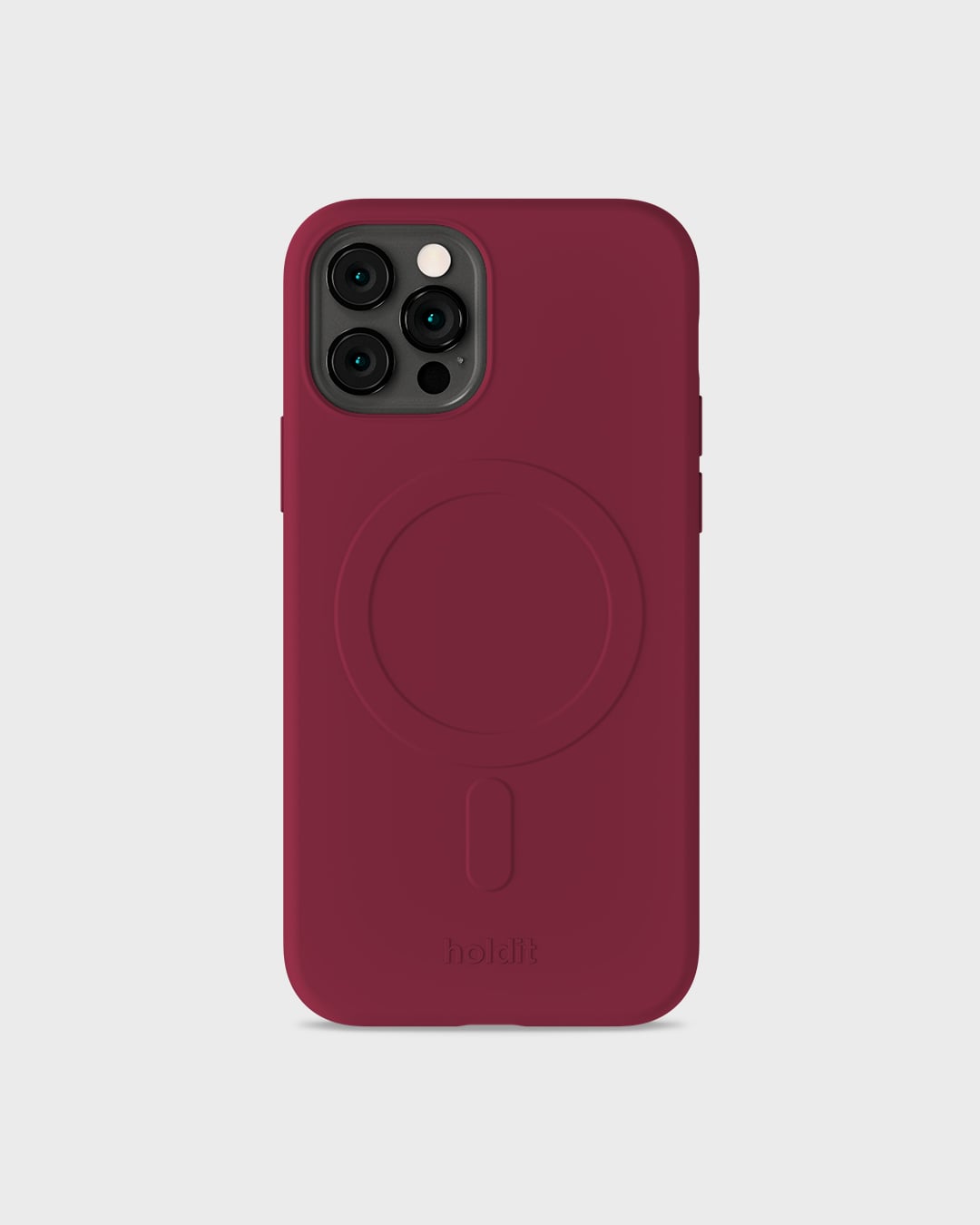 Phone Case Soft Magsafe Compatible Red Velvet iPhone 12