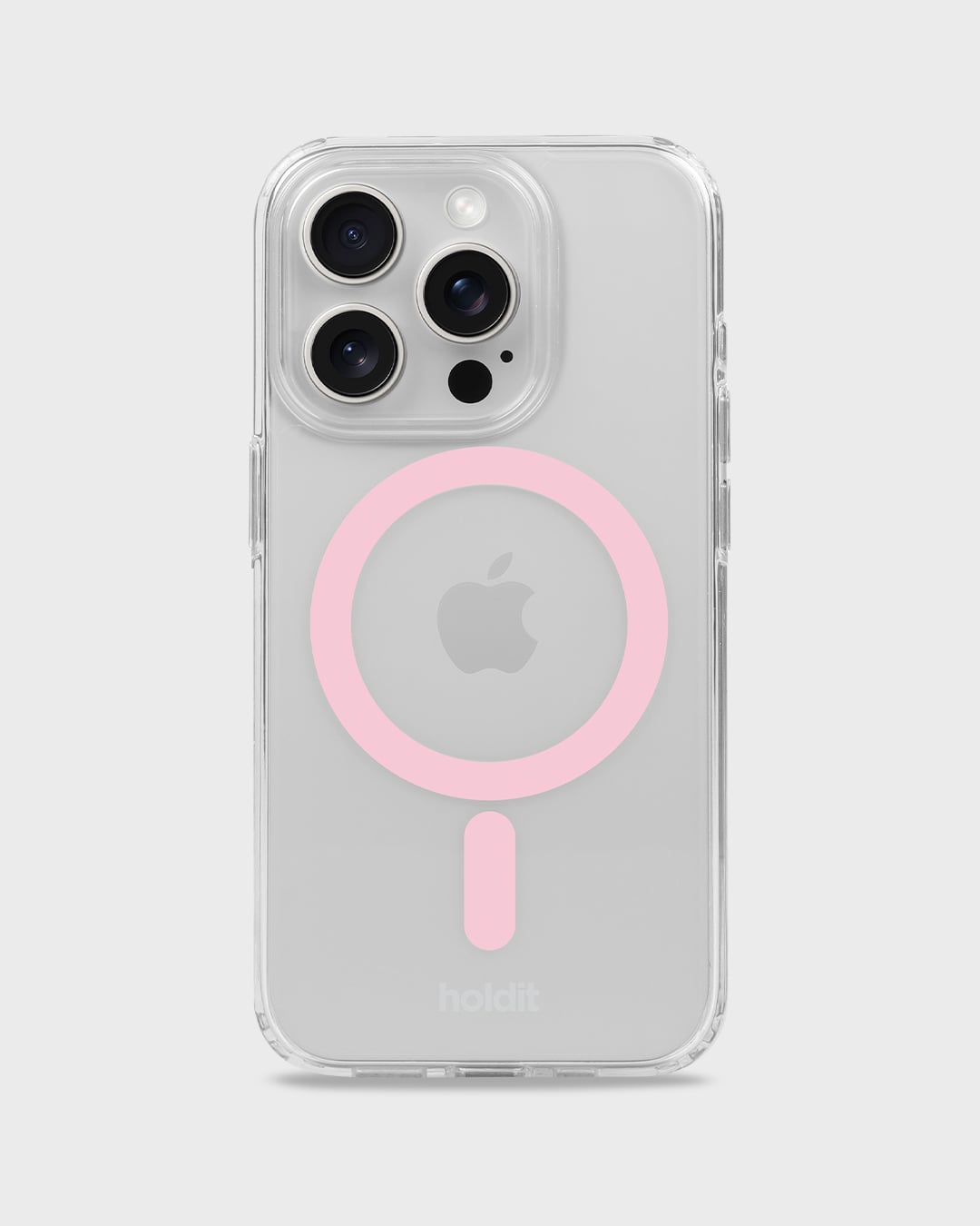 Phone Case Transparent Magsafe Compatible Pink / Transparent iPhone 15 Pro