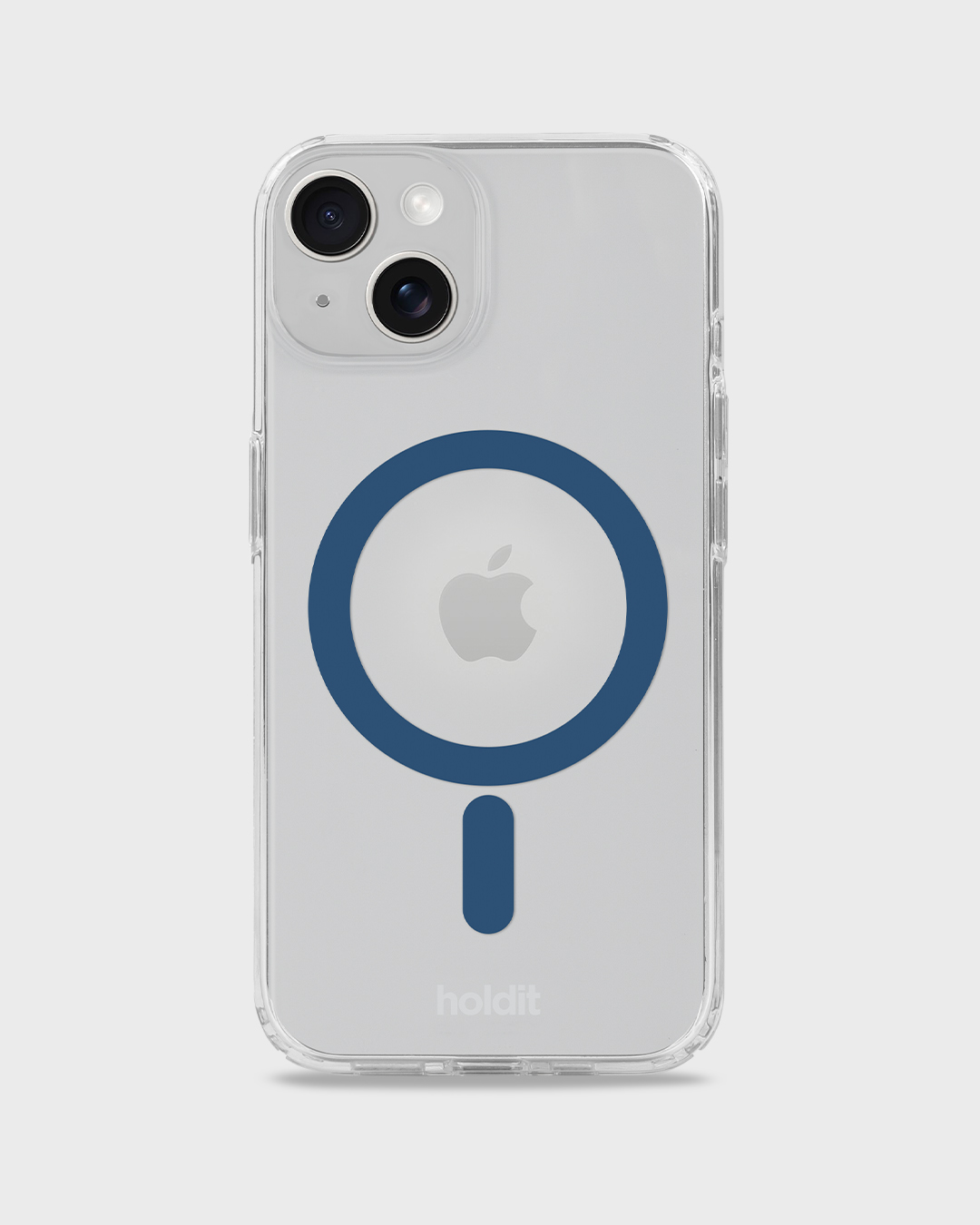 Phone Case Transparent Magsafe Compatible Denim Blue / Transparent iPhone 13