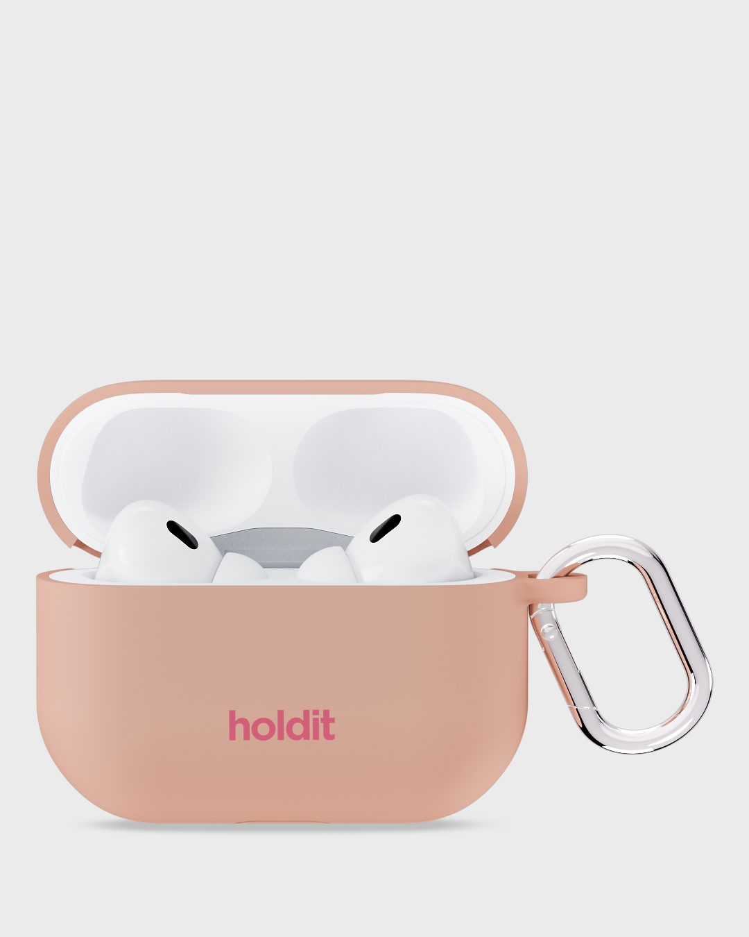 Silicone Case Solid Bare Pink AirPods Pro 1&2