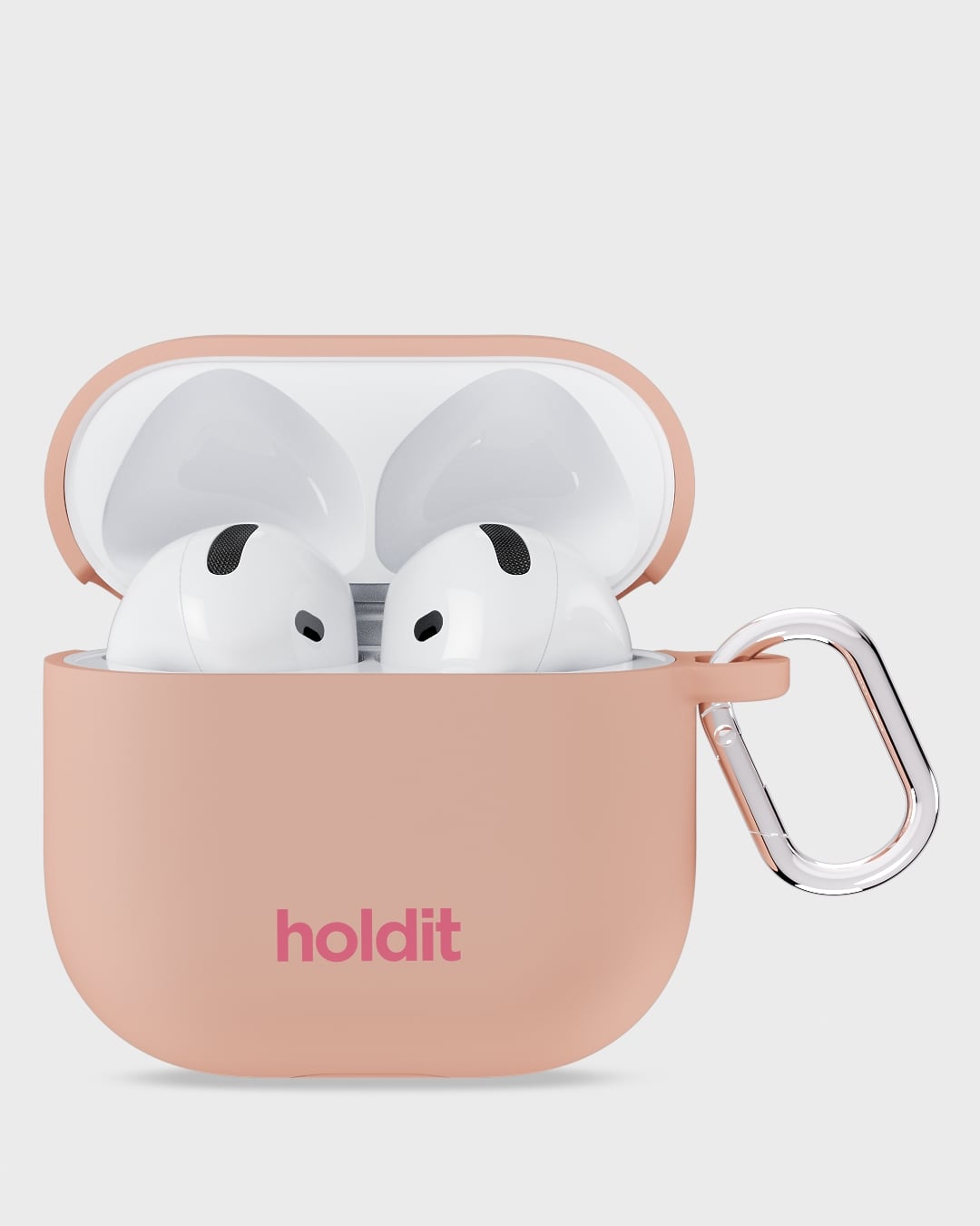 Silicone Case Solid Bare Pink Airpods 4