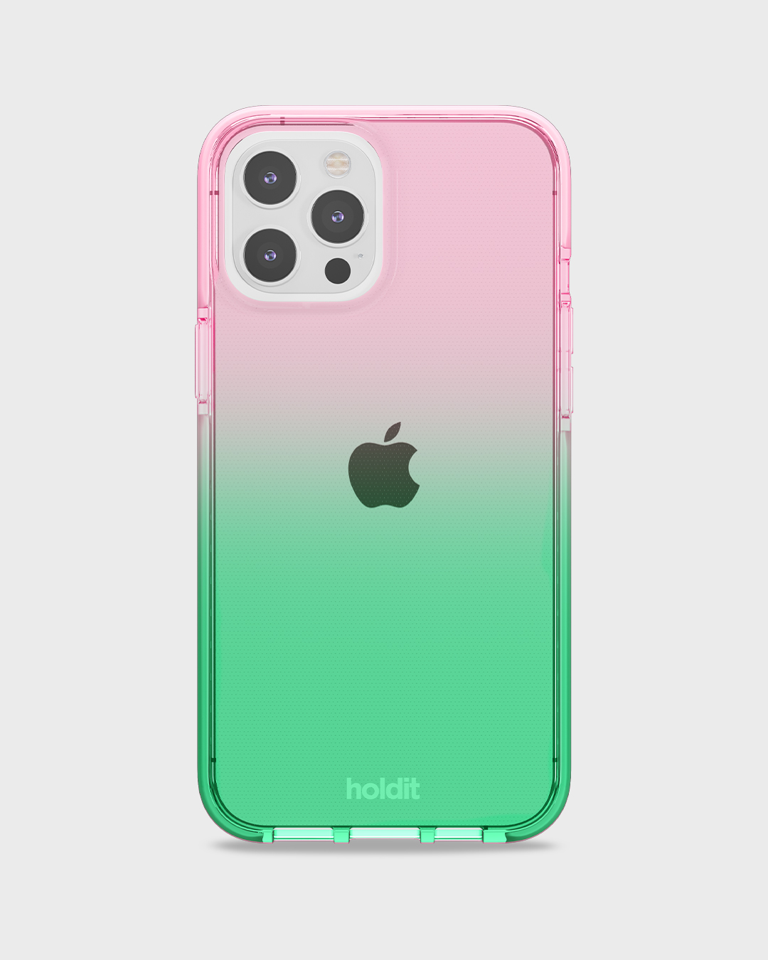 Phone case Seethru Gradient Grass Green/Bright Pink iPhone 12 Pro Max