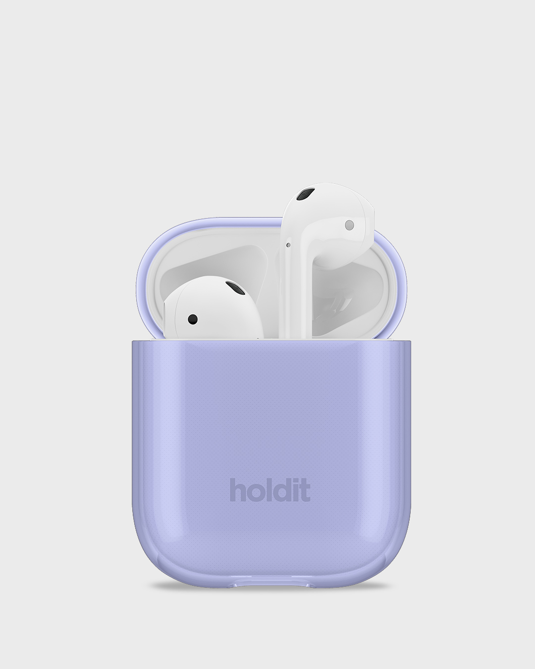 AirPods Case Seethru Lavender AirPods 1&2