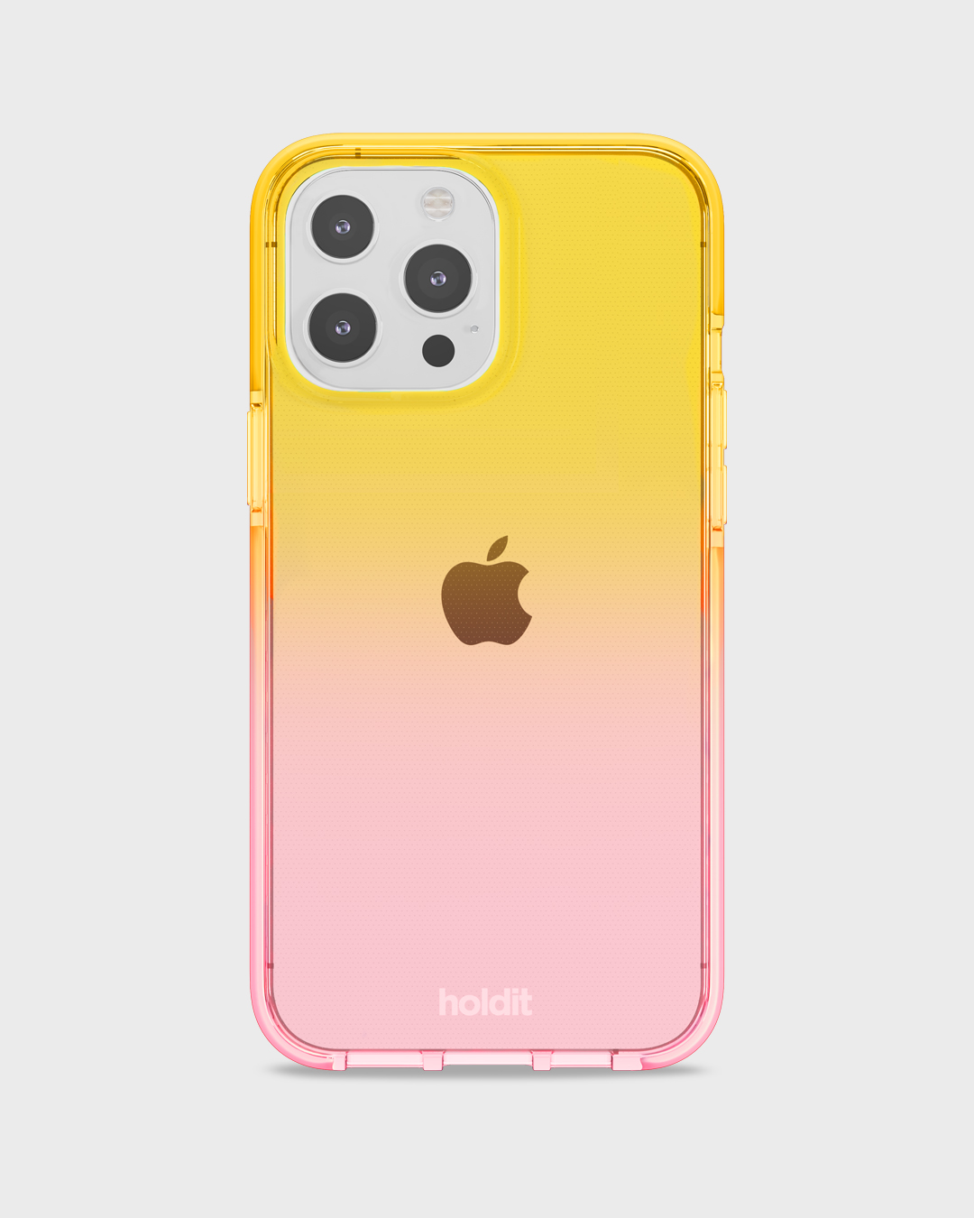 Phone case Seethru Gradient Bright Pink/Orange Juice iPhone 13 Pro Max