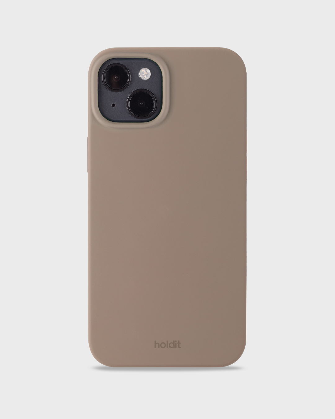 Phone Case Silicone Mocha Brown iPhone 14 Plus