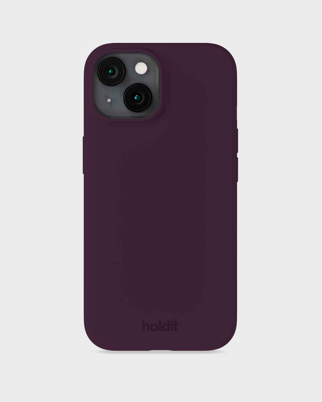 Phone Case Silicone Deep Plum iPhone 15