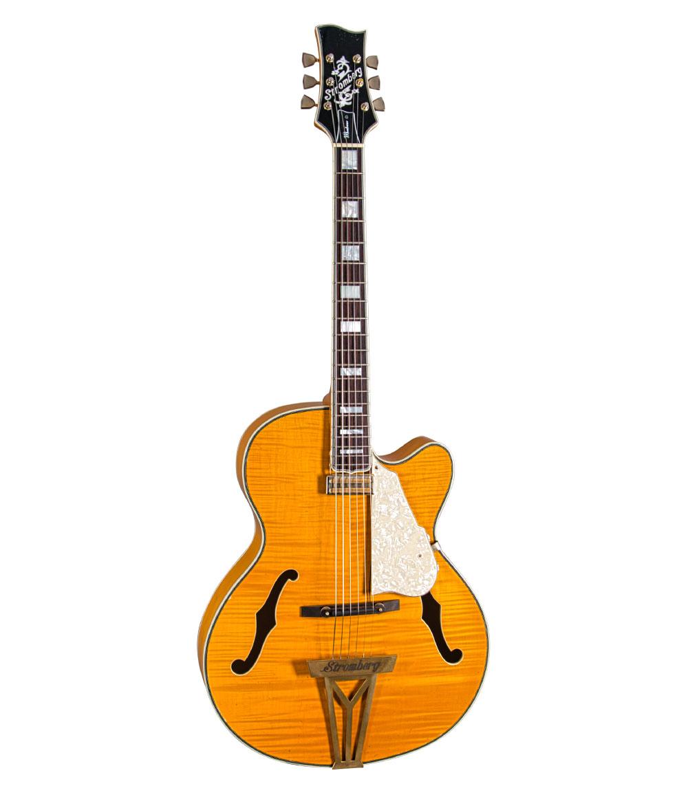 Stromberg Montreux Trans Honey / Aged Gold (Flame Maple Top)