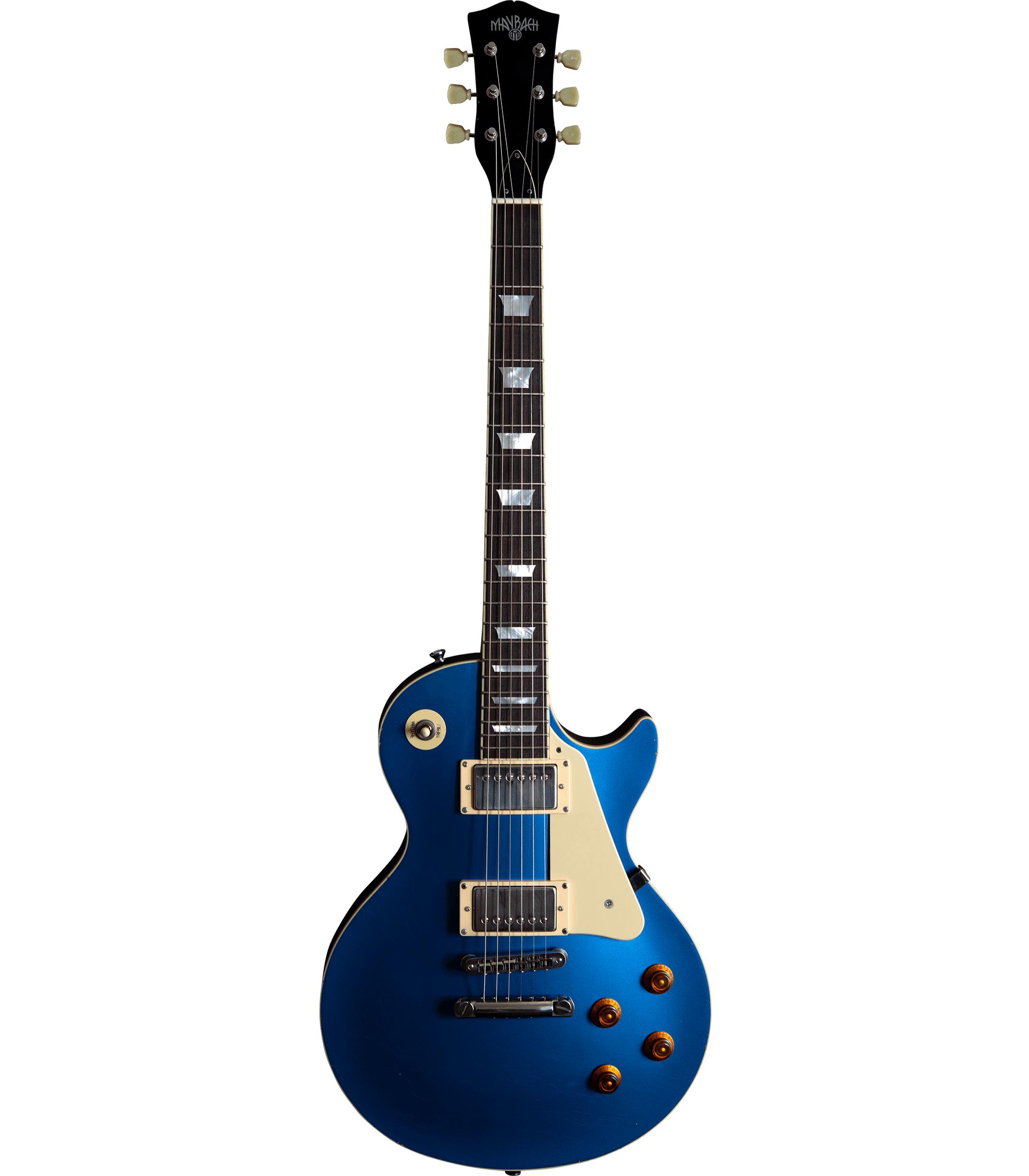 Maybach Lester Pelham Blue 60 Slim Taper Aged