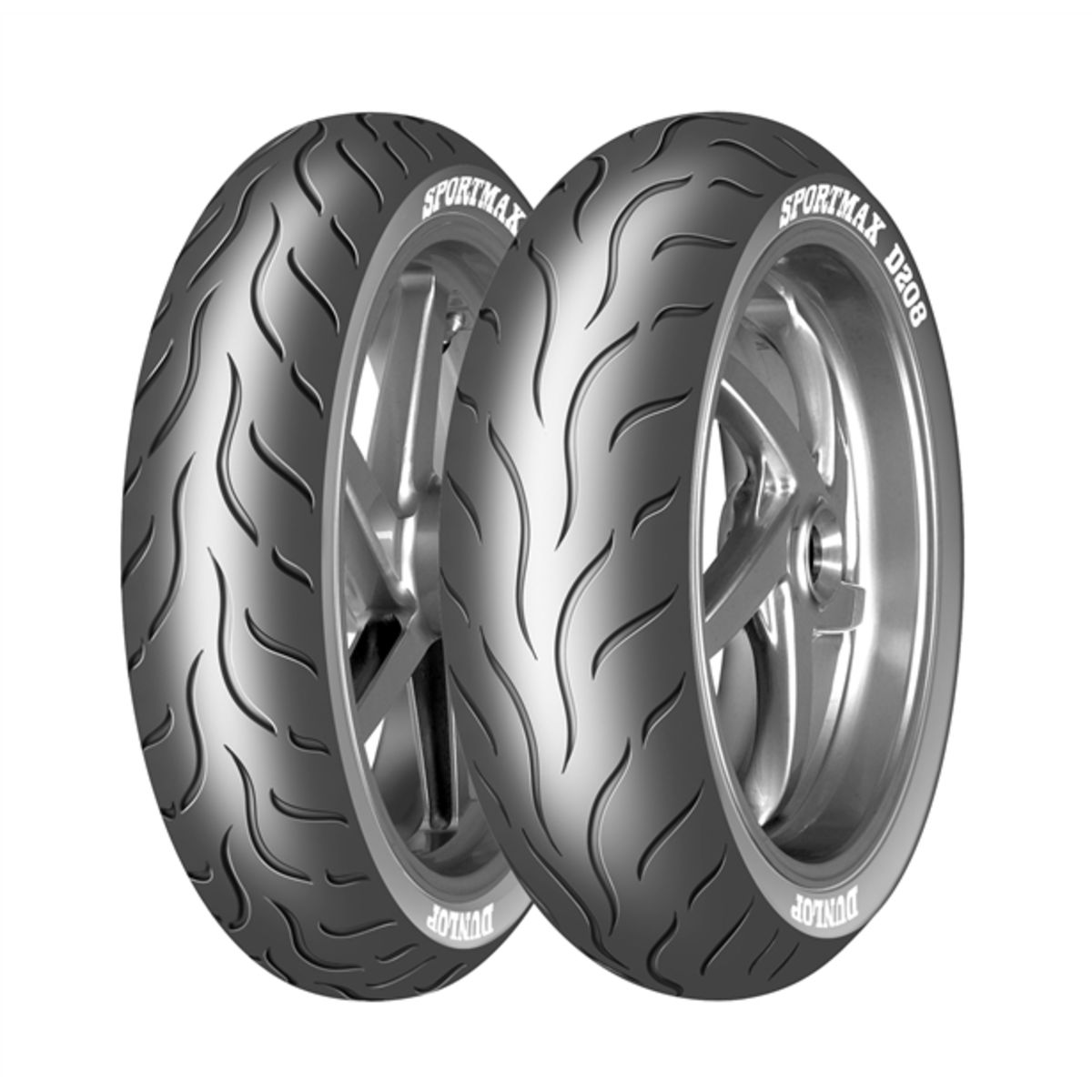 DUNLOP D208 120/70ZR19 TL 60W, Motorradreifen Vorne