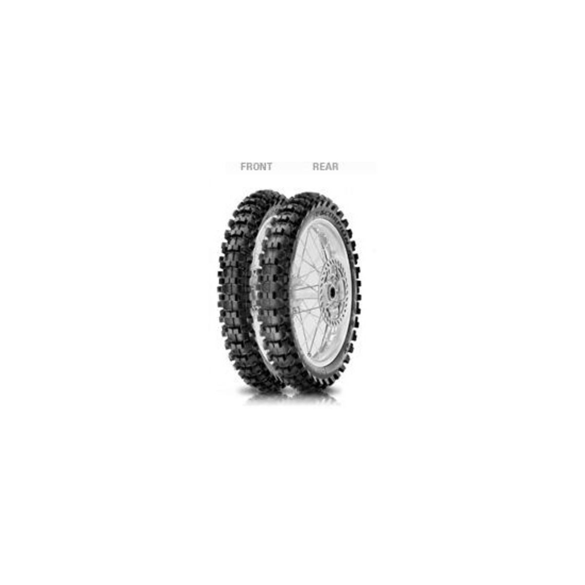 PIRELLI SCORPION MX MID SOFT 32 MINI 60/100-14 TT 29M, Motorradreifen Vorne