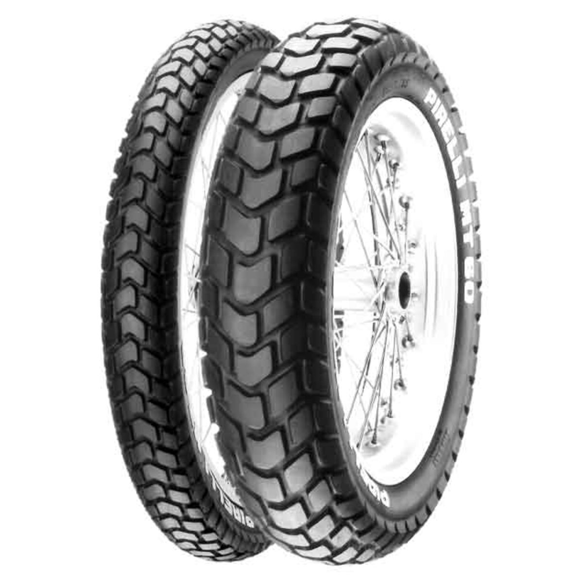 PIRELLI MT60 100/90-19 TL 57H, Motorradreifen Vorne