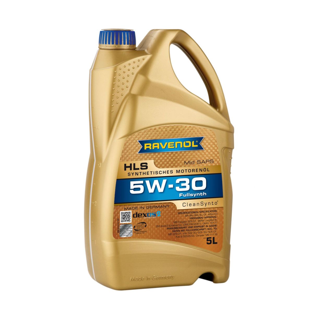 Motoröl RAVENOL 1111119 HLS 5W30 5L