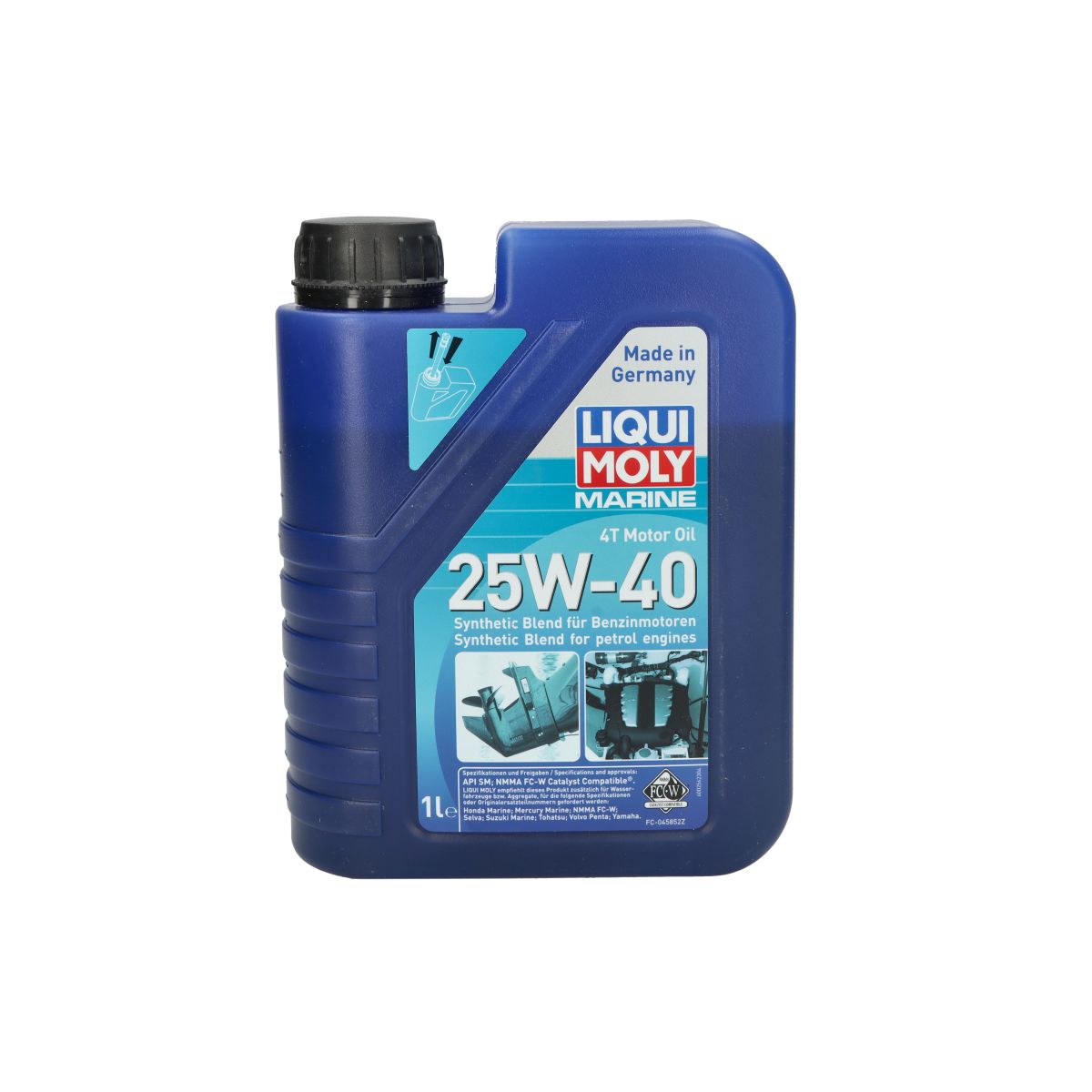 Motoröl LIQUI MOLY 25026 Marine 25W40 1L