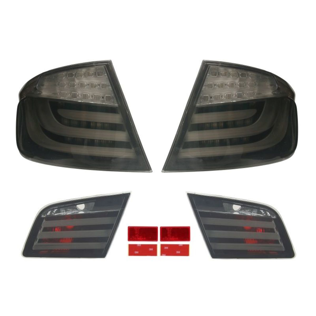 Heckleuchtensatz Tuning , Zubehörteile DEPO 444-1957F-AE-S