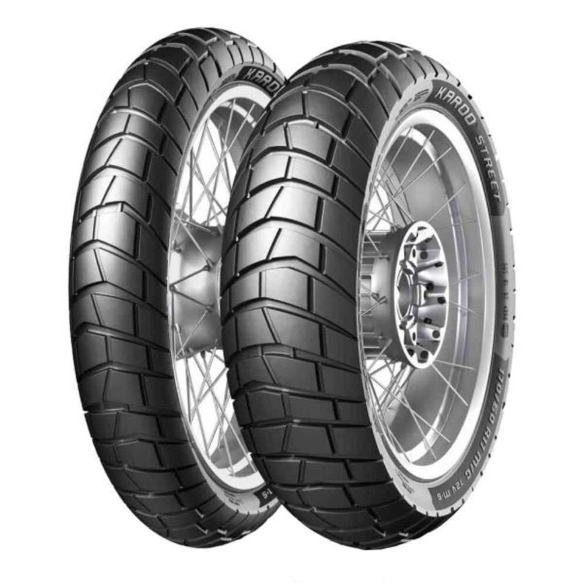 METZELER KAROO STREET 140/80R17 TL 69V, Motorradreifen Hinten