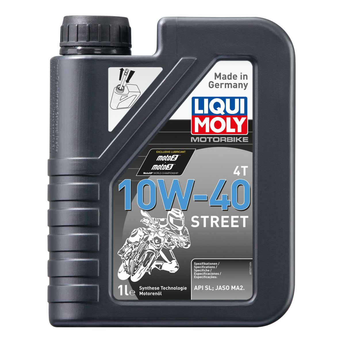 Motoröl LIQUI MOLY 10W40 Street 1L