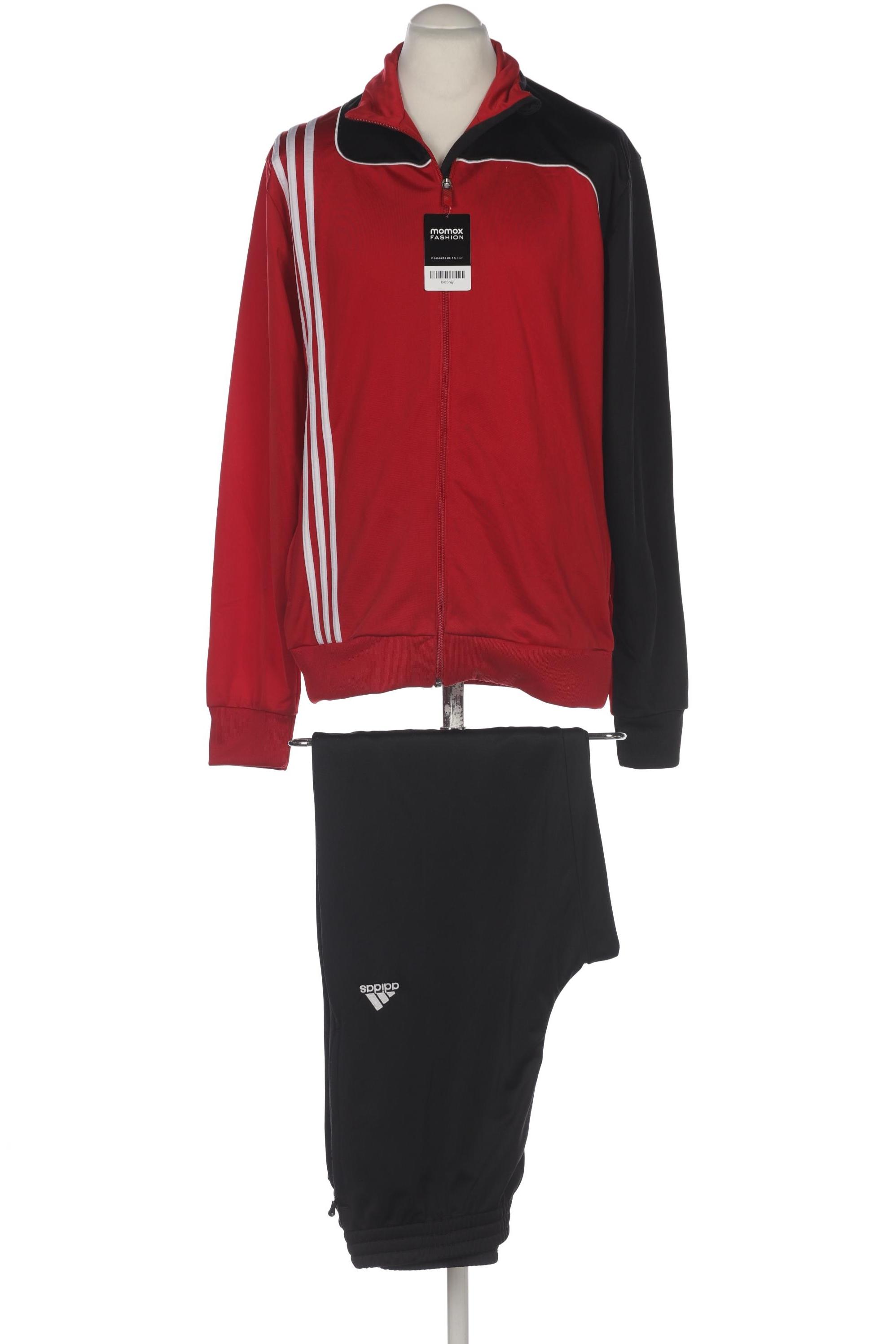 adidas Herren Anzug, rot, Gr. 52