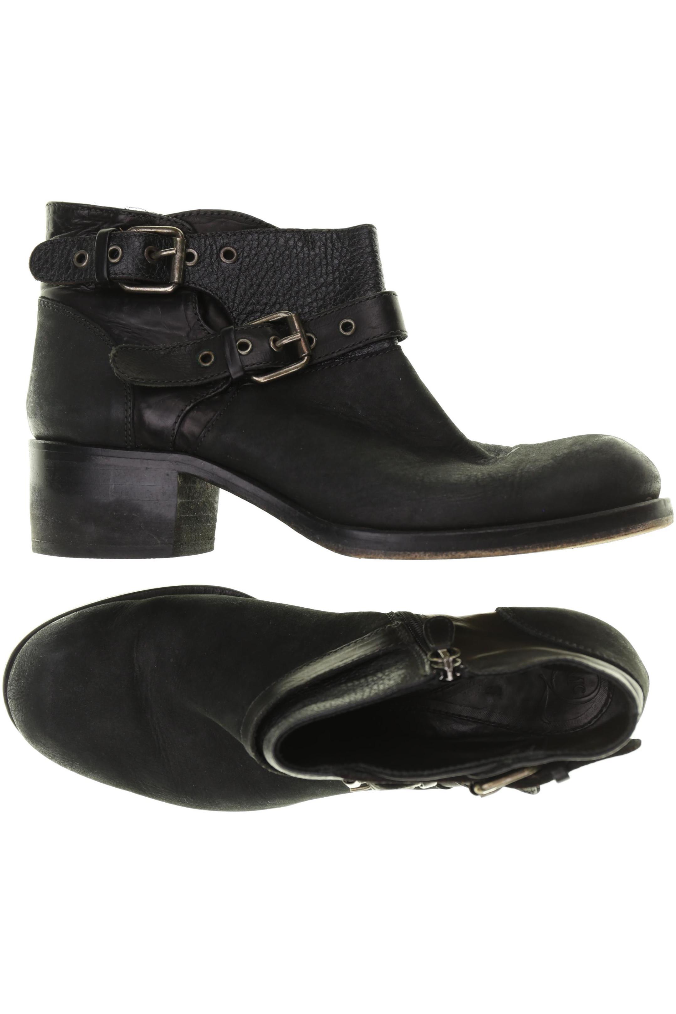 Alexander McQueen Damen Stiefelette, schwarz, Gr. 39