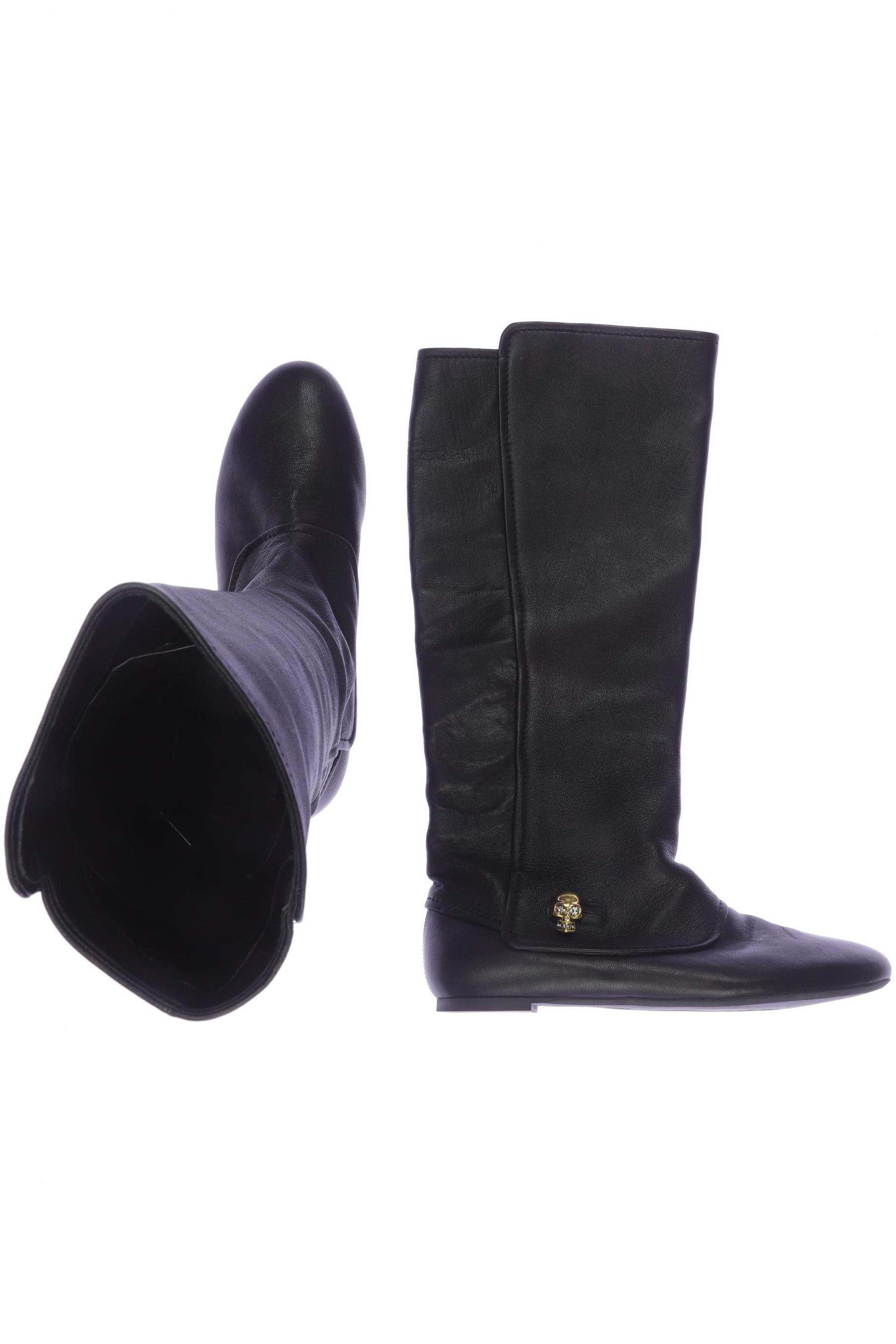 Alexander McQueen Damen Stiefel, schwarz, Gr. 41