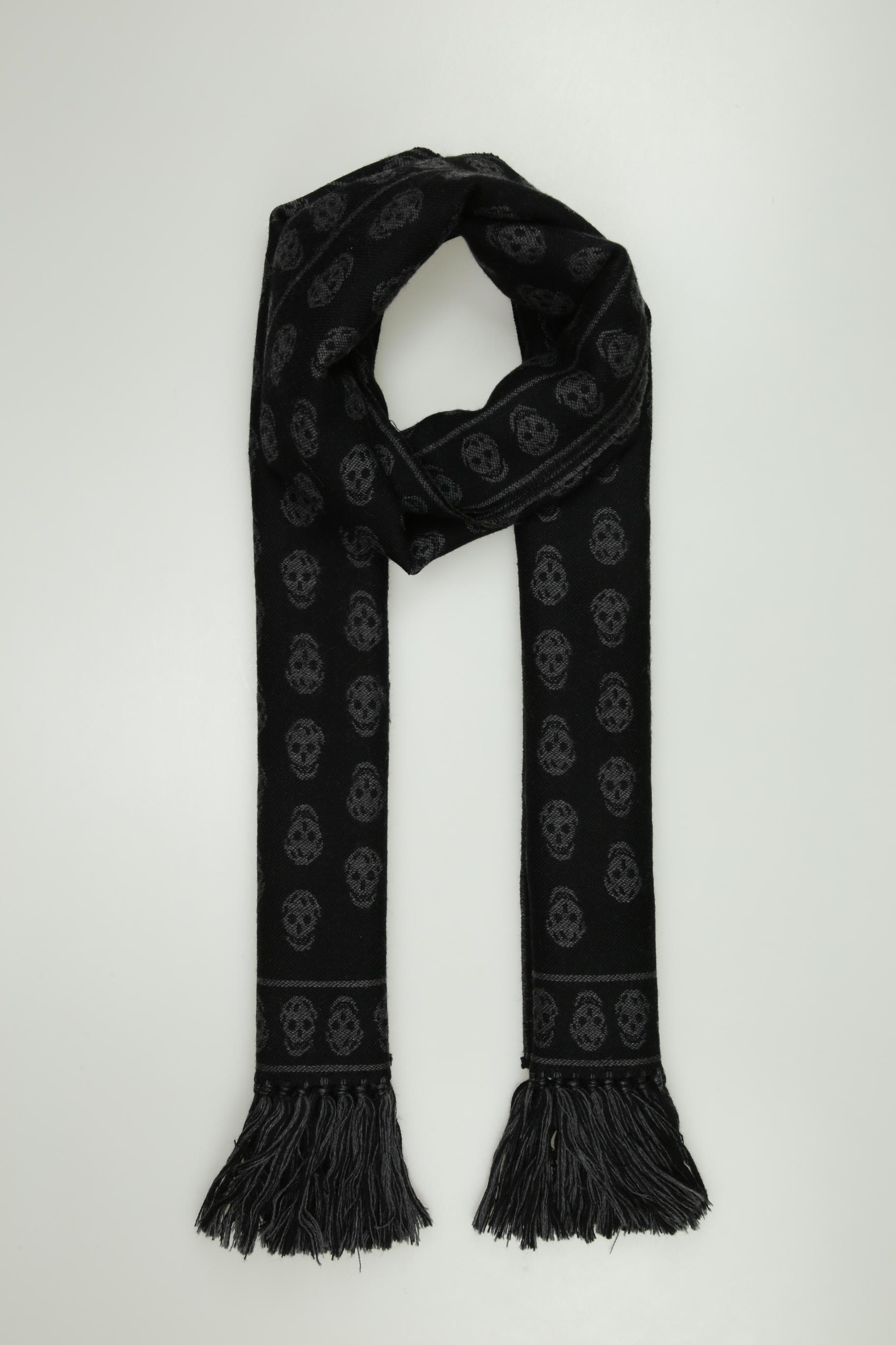 Alexander McQueen Damen Schal, schwarz, Gr.