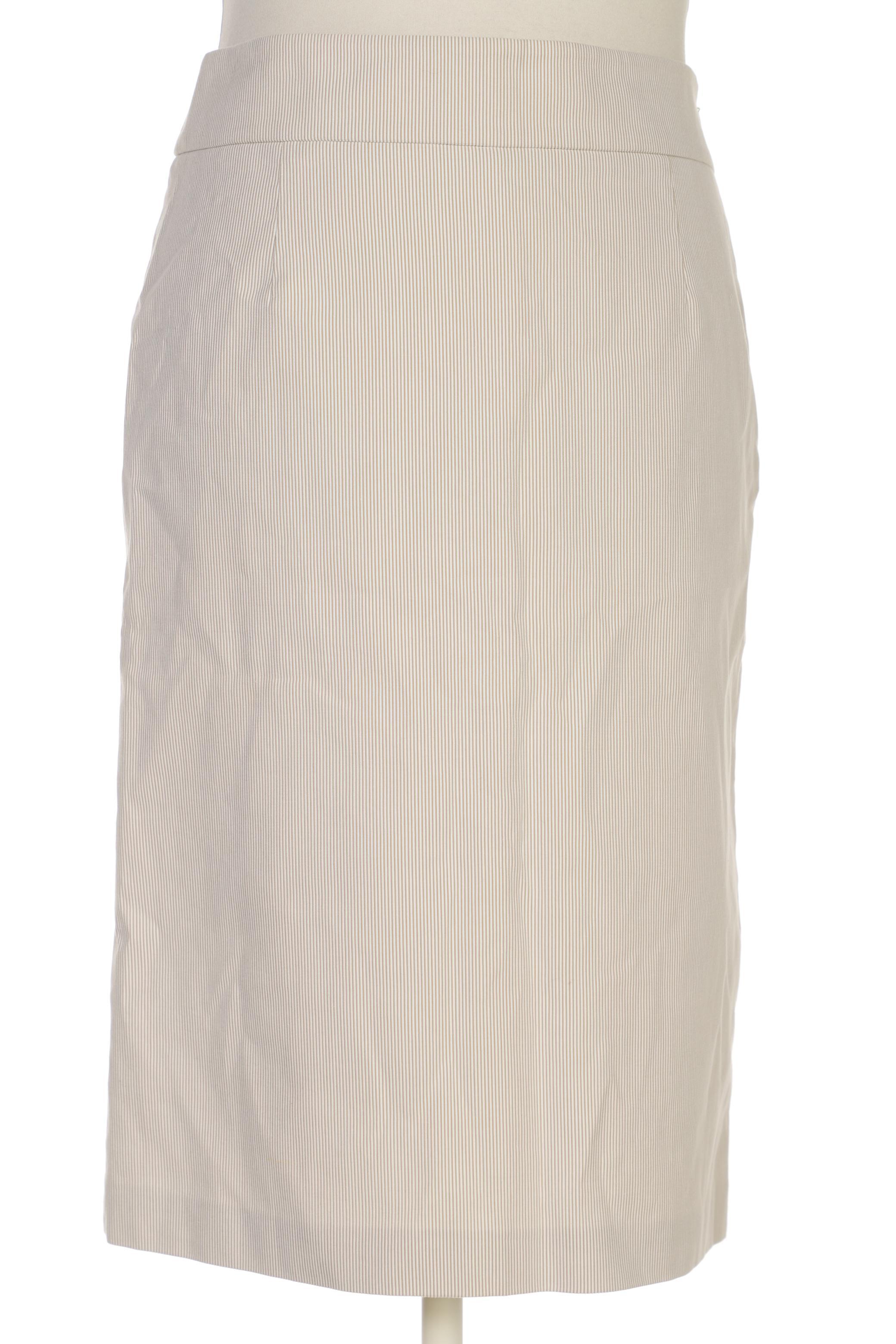 Alexander McQueen Damen Rock, cremeweiß, Gr. 46