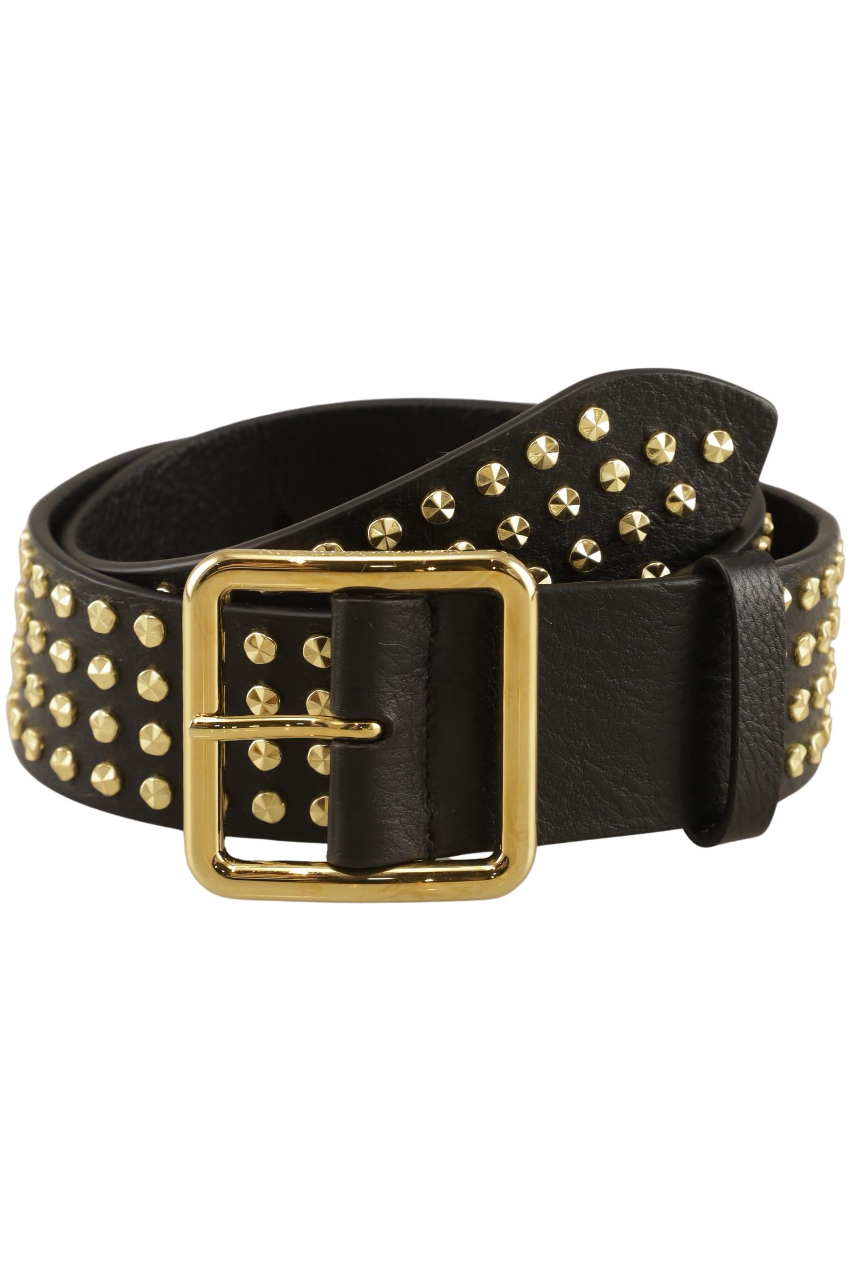 Alexander McQueen Damen Gürtel, schwarz, Gr. 65