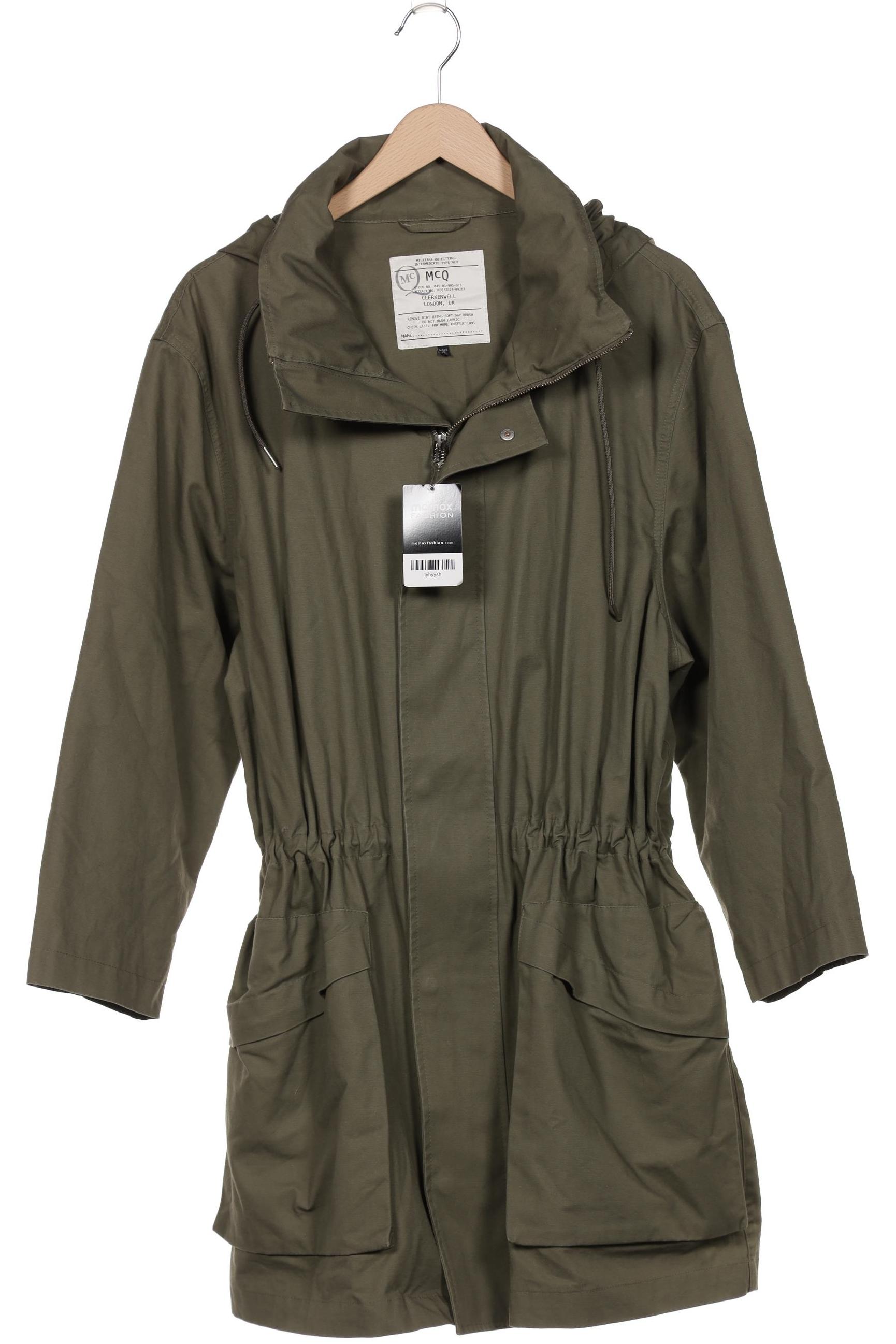 Alexander McQueen Damen Mantel, grün, Gr. 36