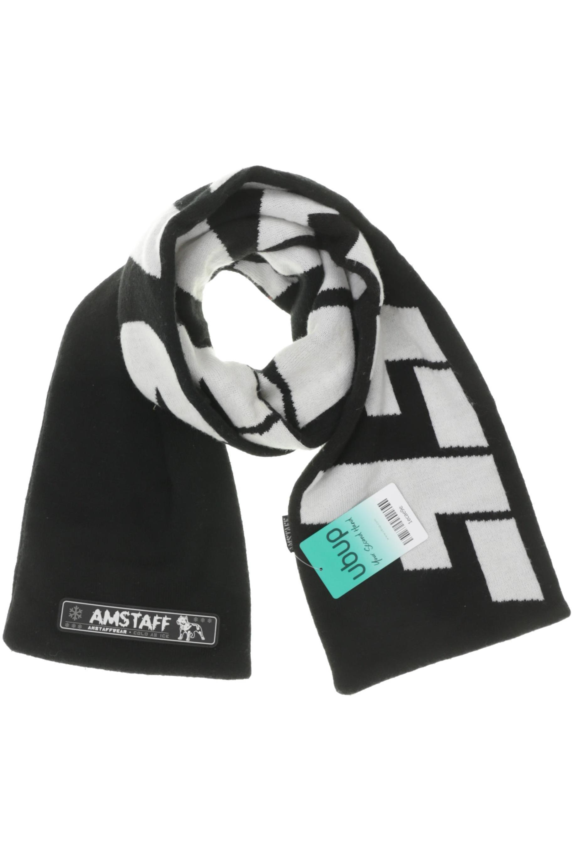 Amstaff Herren Schal, schwarz, Gr.