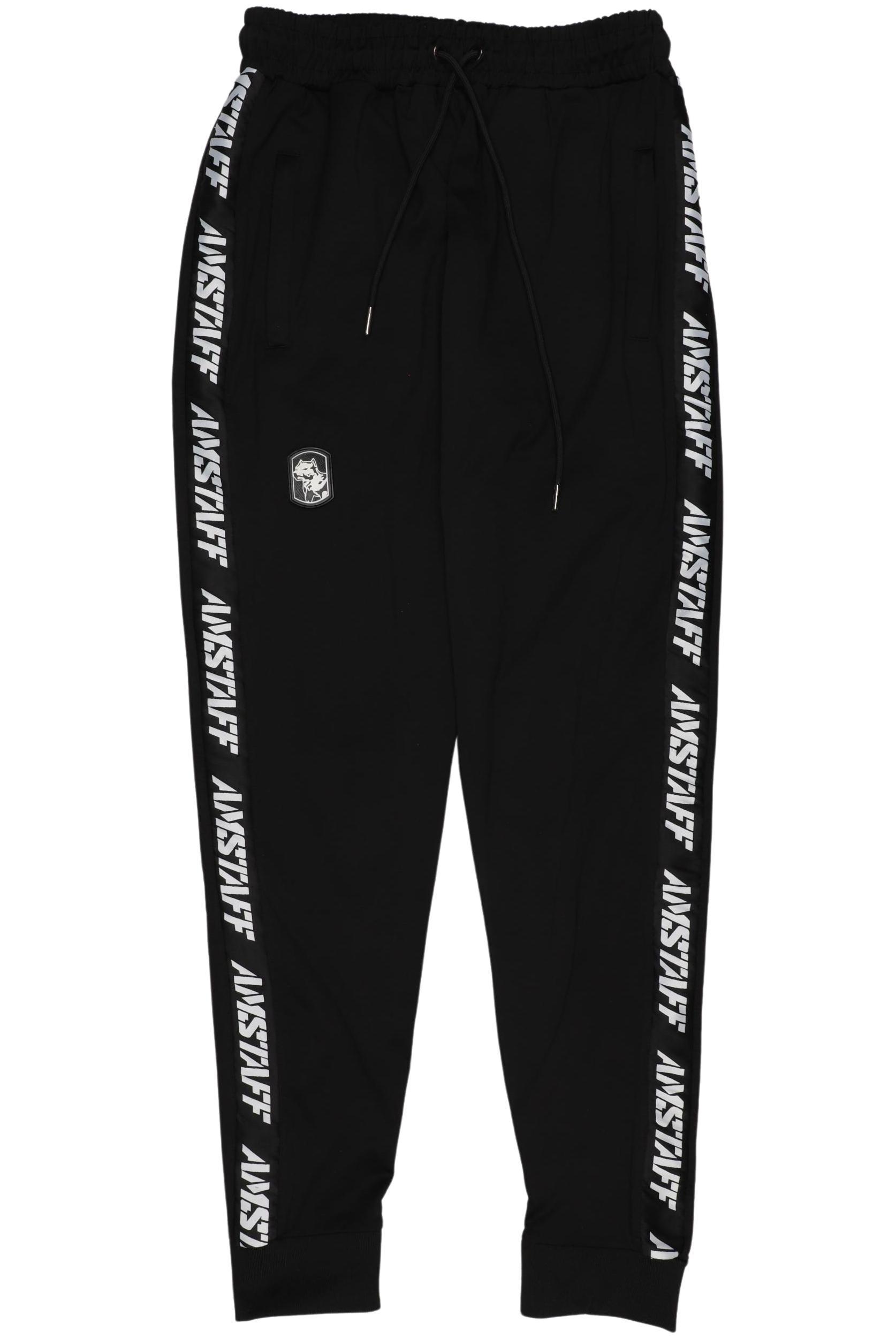 Amstaff Herren Stoffhose, schwarz, Gr. 0