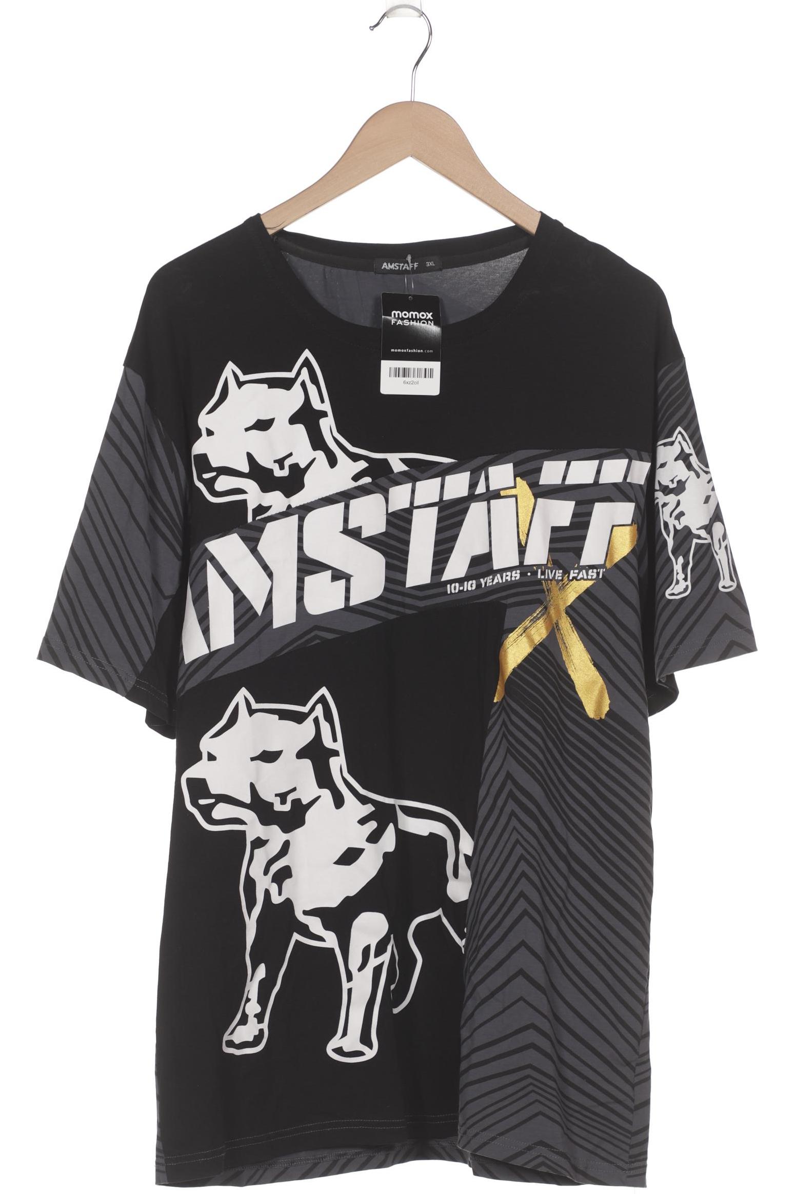 Amstaff Herren T-Shirt, schwarz, Gr. 58