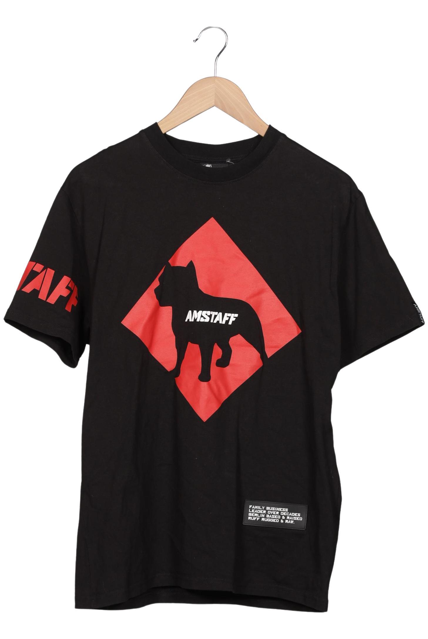 Amstaff Herren T-Shirt, schwarz, Gr. 48