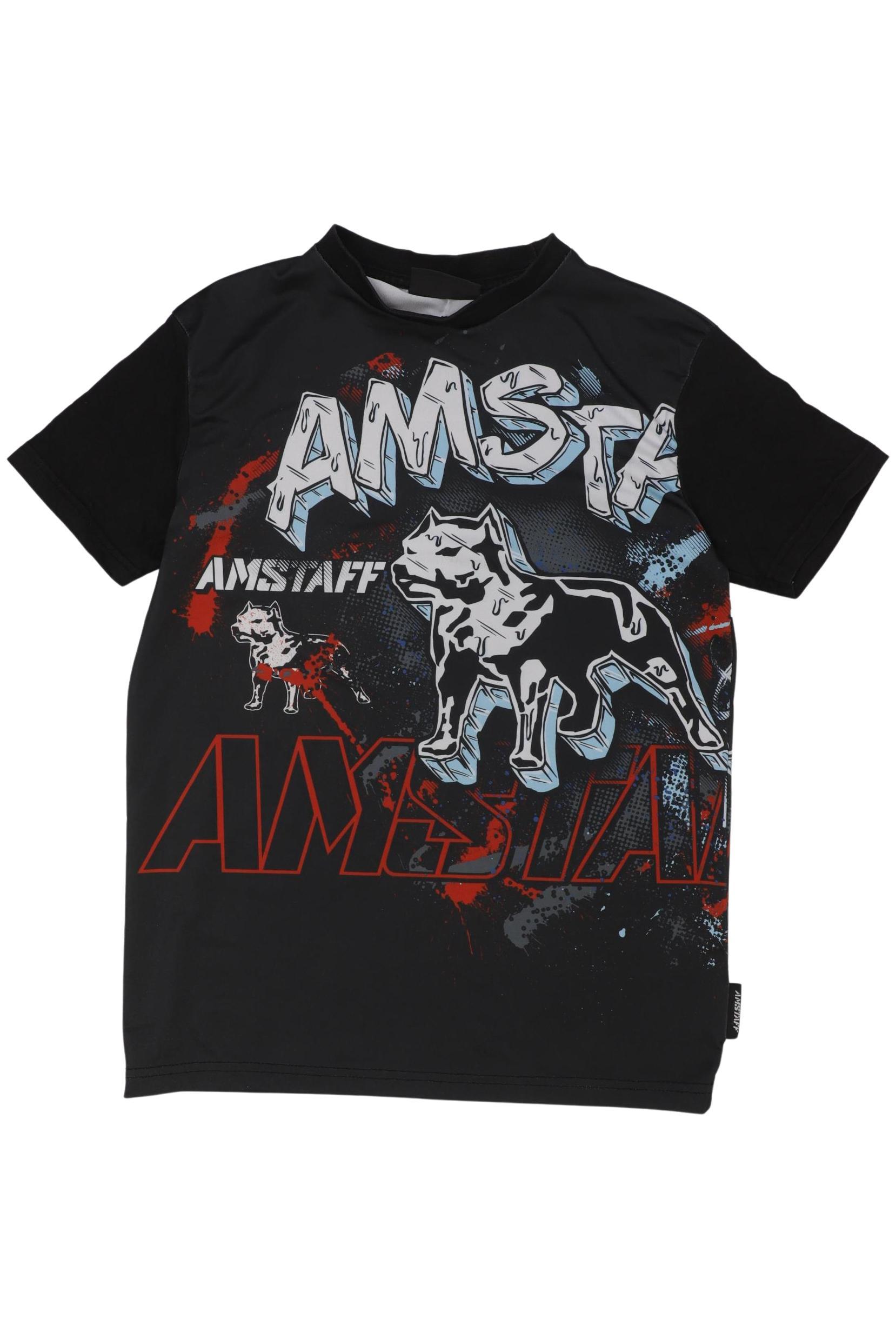 Amstaff Jungen T-Shirt, schwarz, Gr. 146