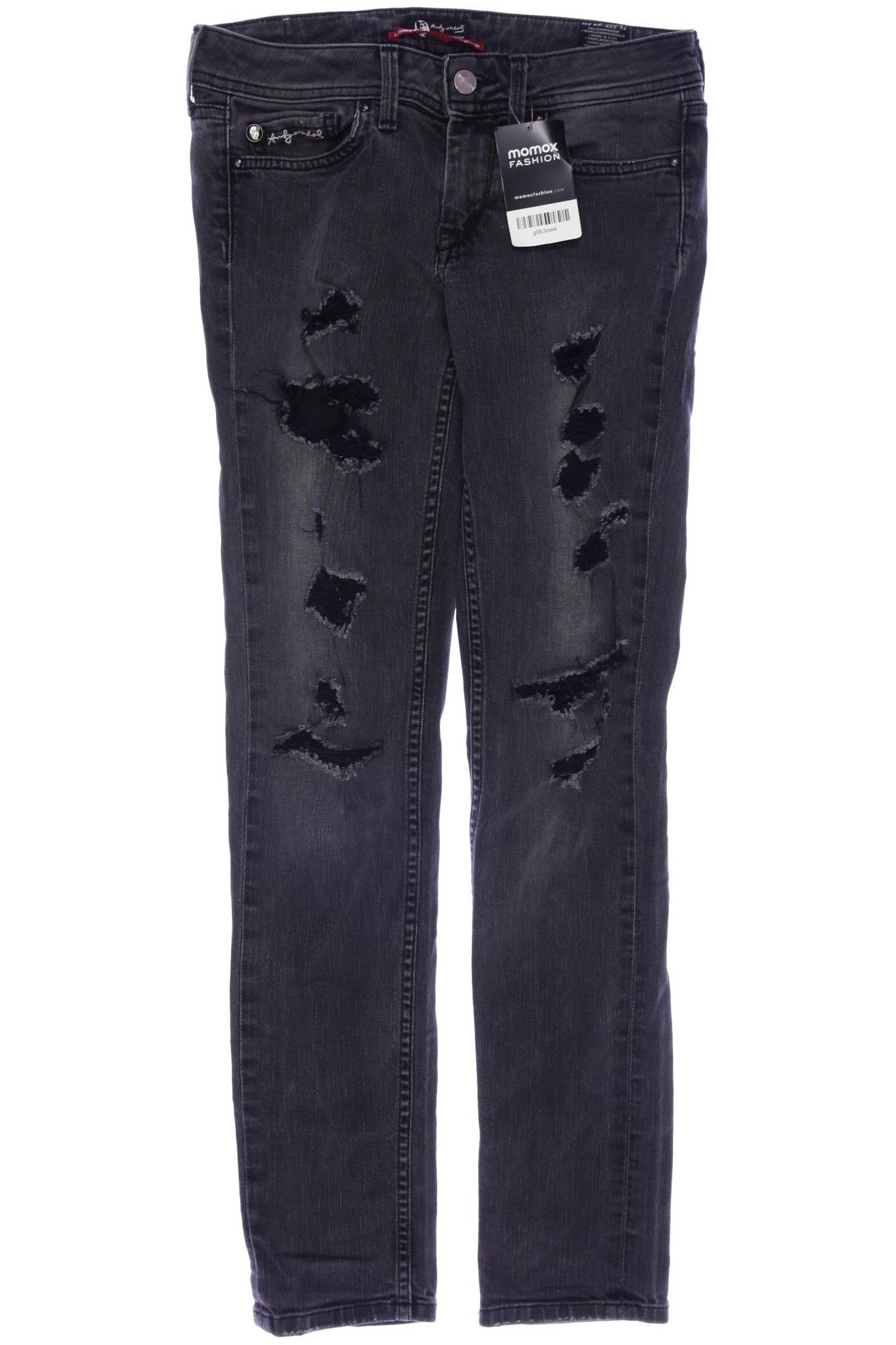 Andy Warhol by Pepe Jeans Damen Jeans, grau, Gr. 26