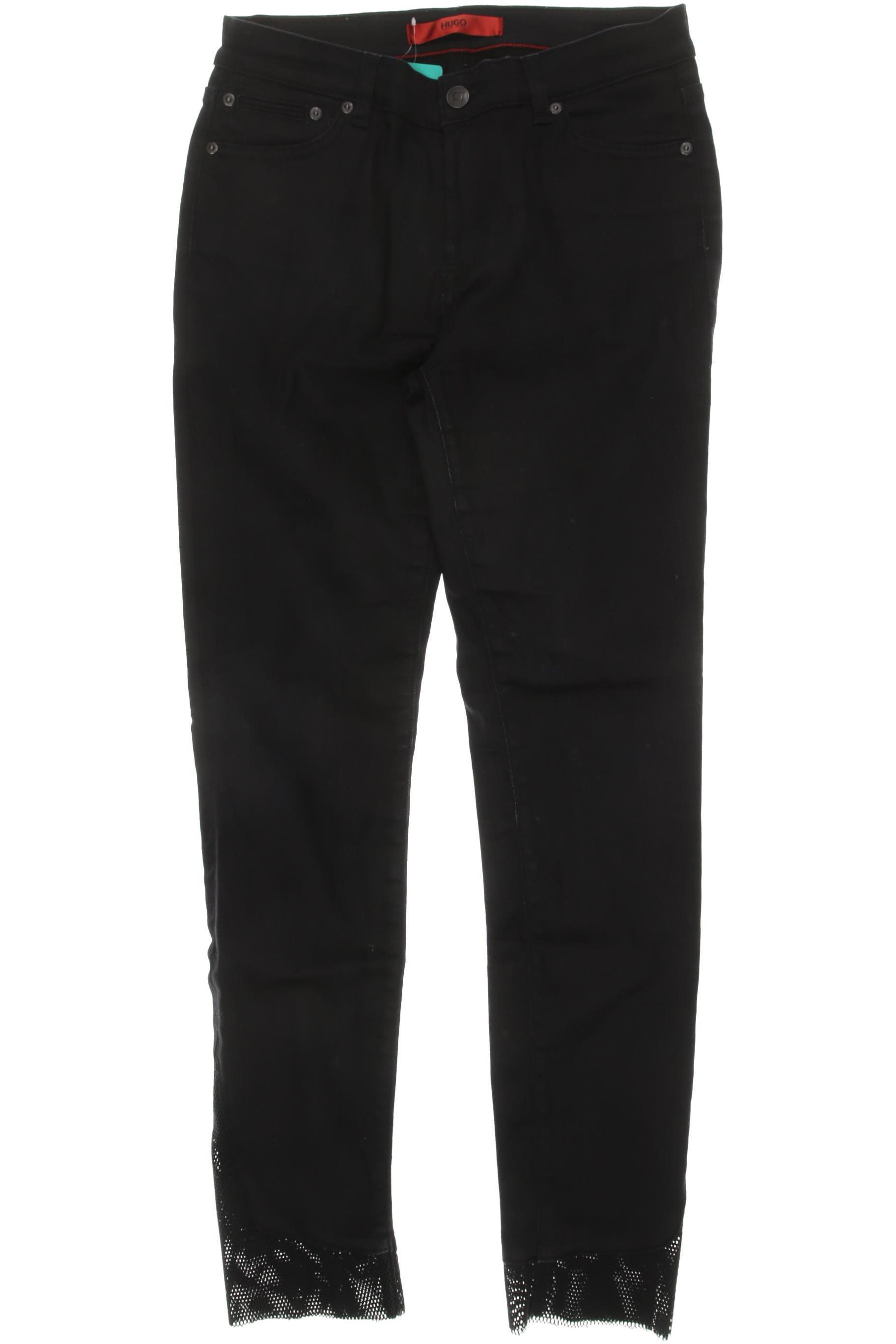 Hugo by Hugo Boss Damen Jeans, schwarz, Gr. 27