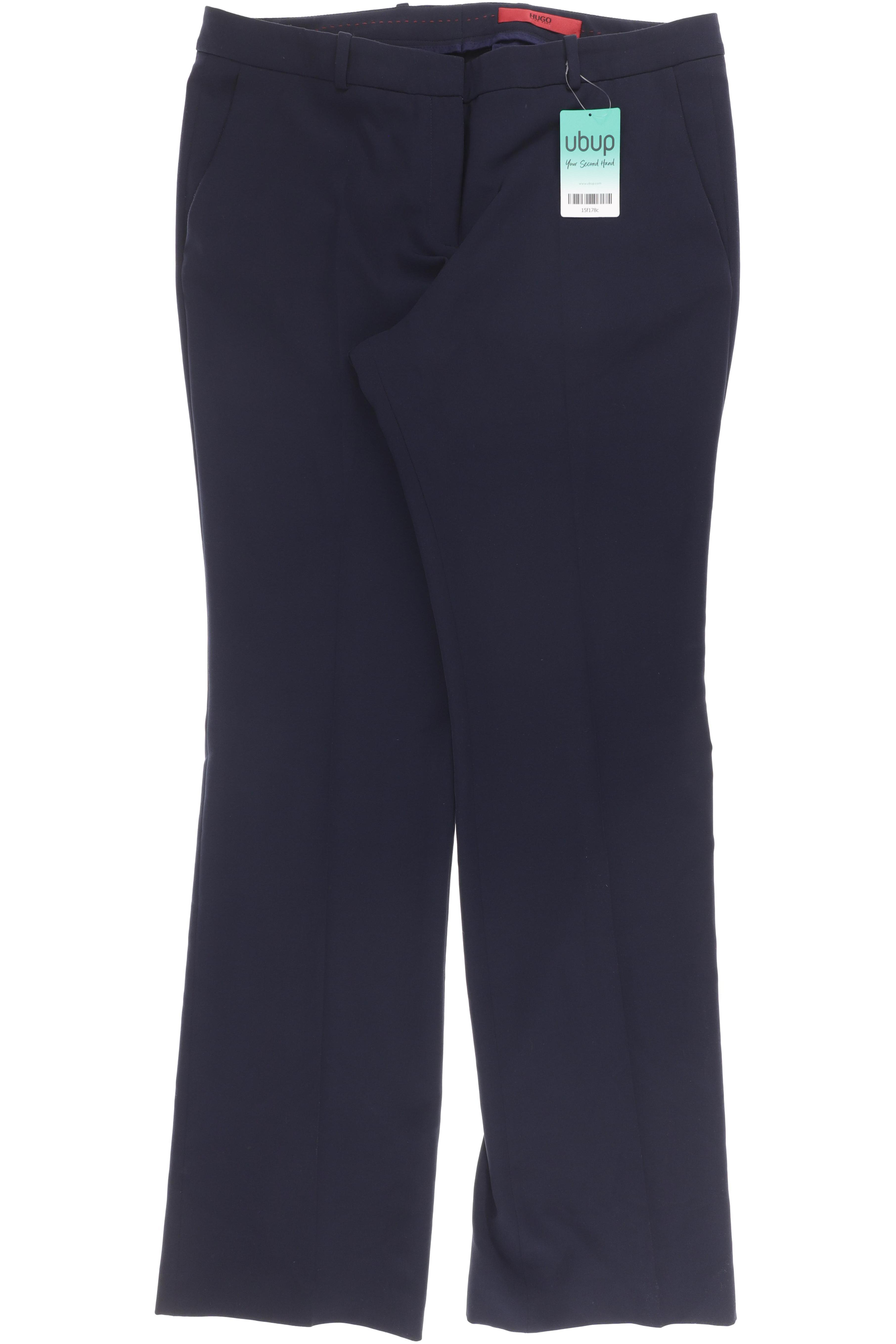 Hugo by Hugo Boss Damen Stoffhose, blau, Gr. 42