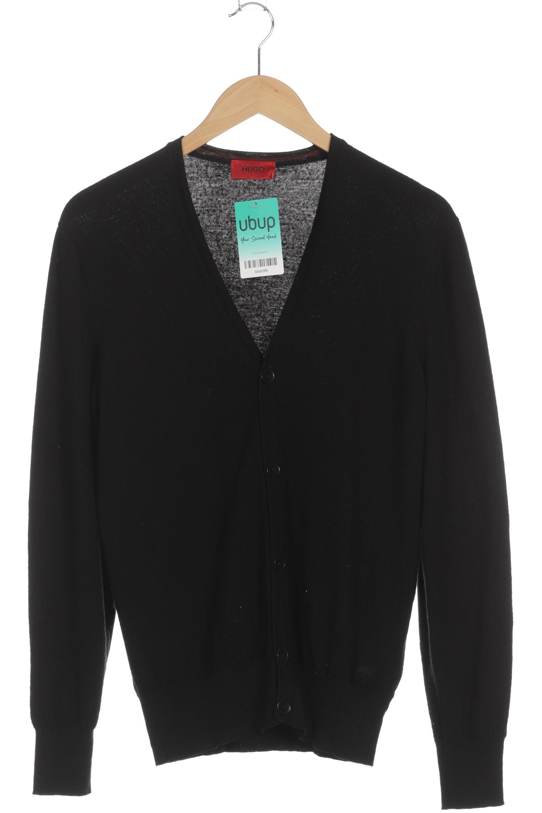 Hugo by Hugo Boss Herren Strickjacke, schwarz, Gr.