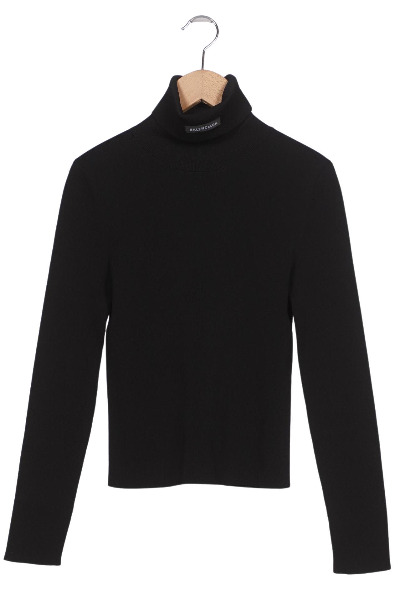Balenciaga Damen Pullover, schwarz, Gr. 34