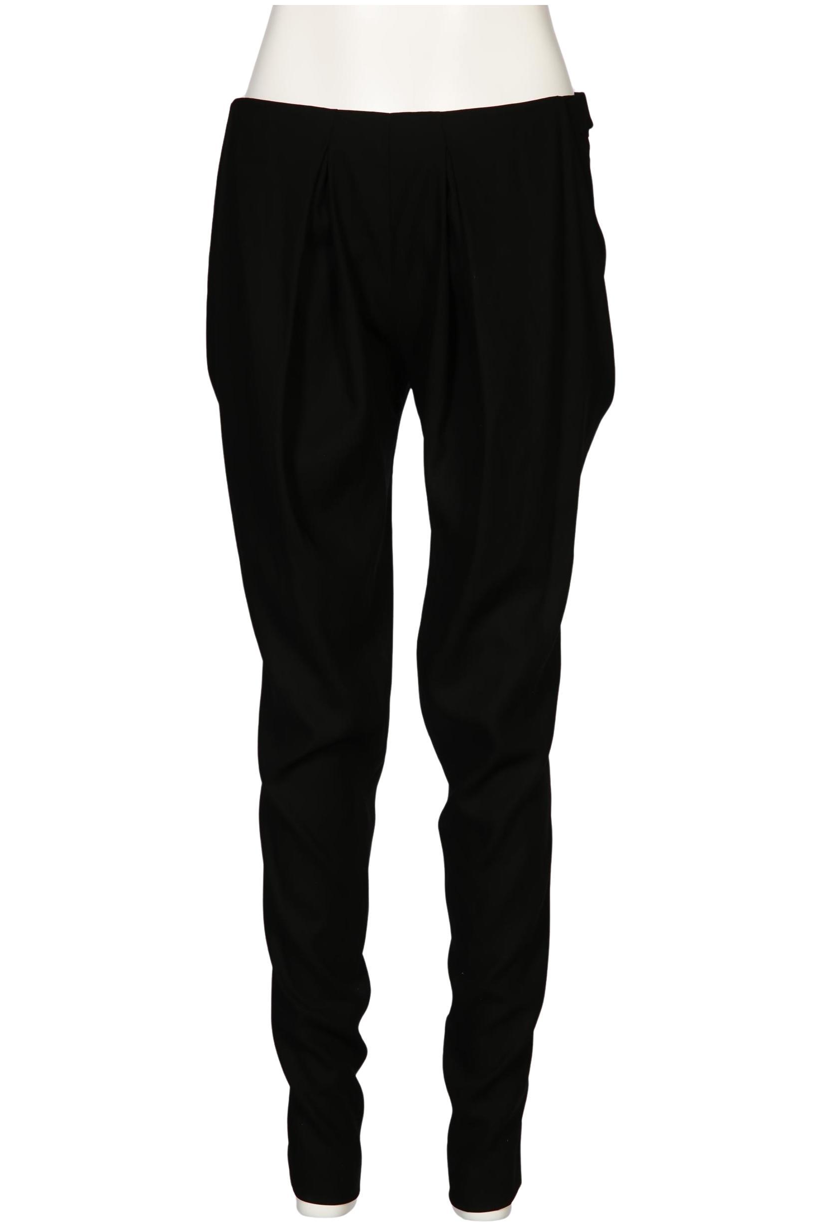 Balenciaga Damen Stoffhose, schwarz, Gr. 38