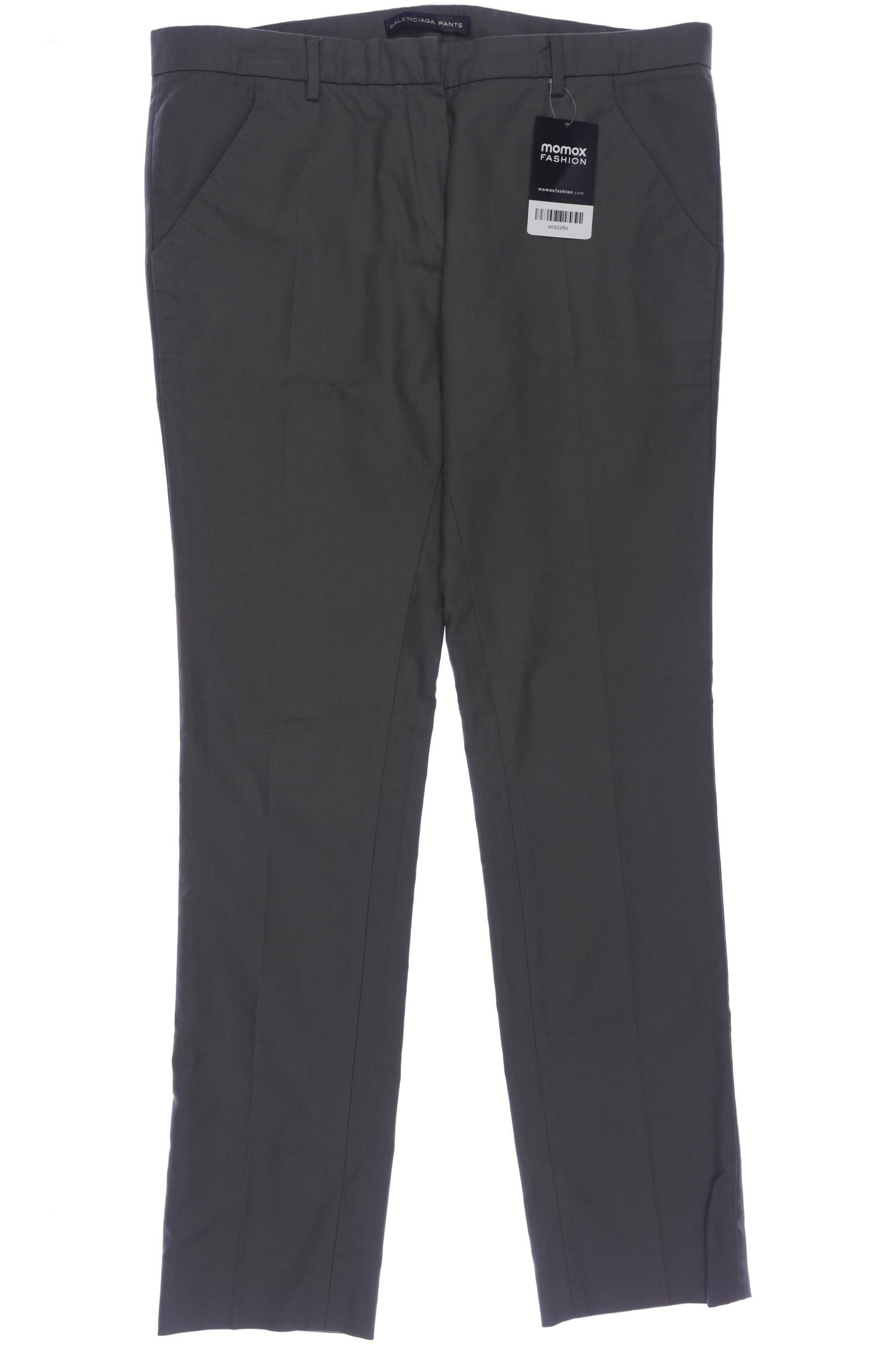 Balenciaga Damen Stoffhose, grün, Gr. 40