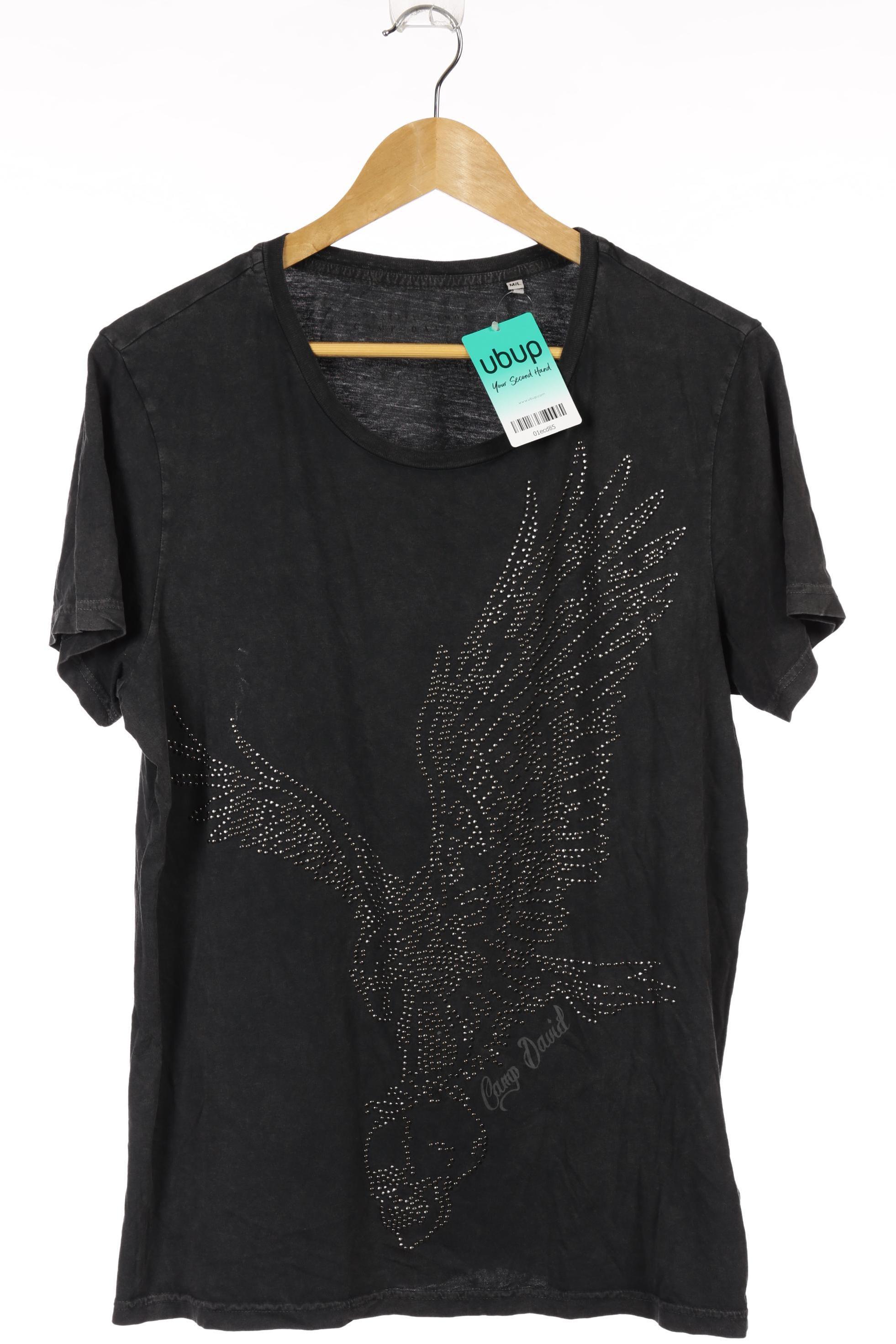 Camp David Herren T-Shirt, grau, Gr.