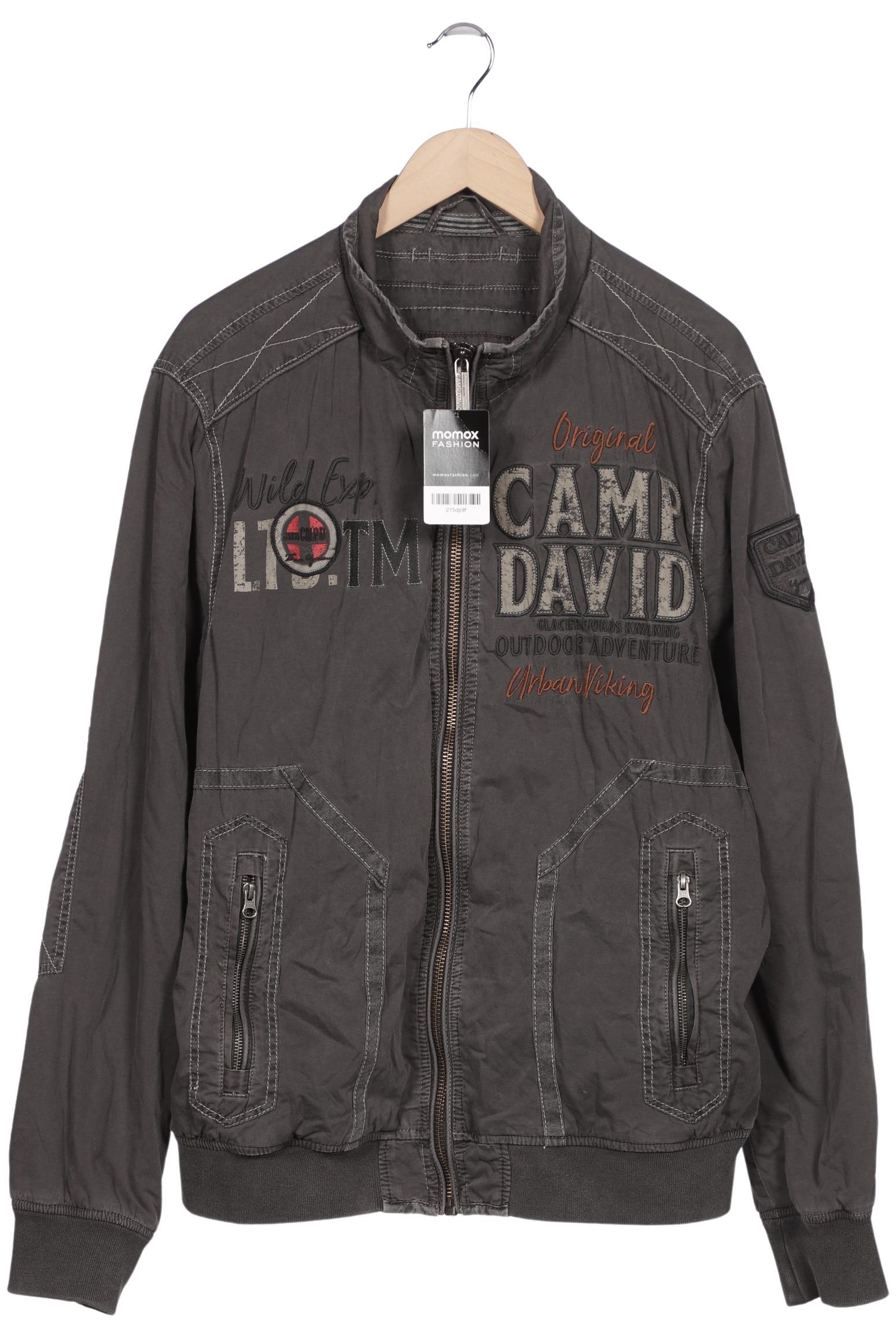 Camp David Herren Jacke, grau, Gr. 54