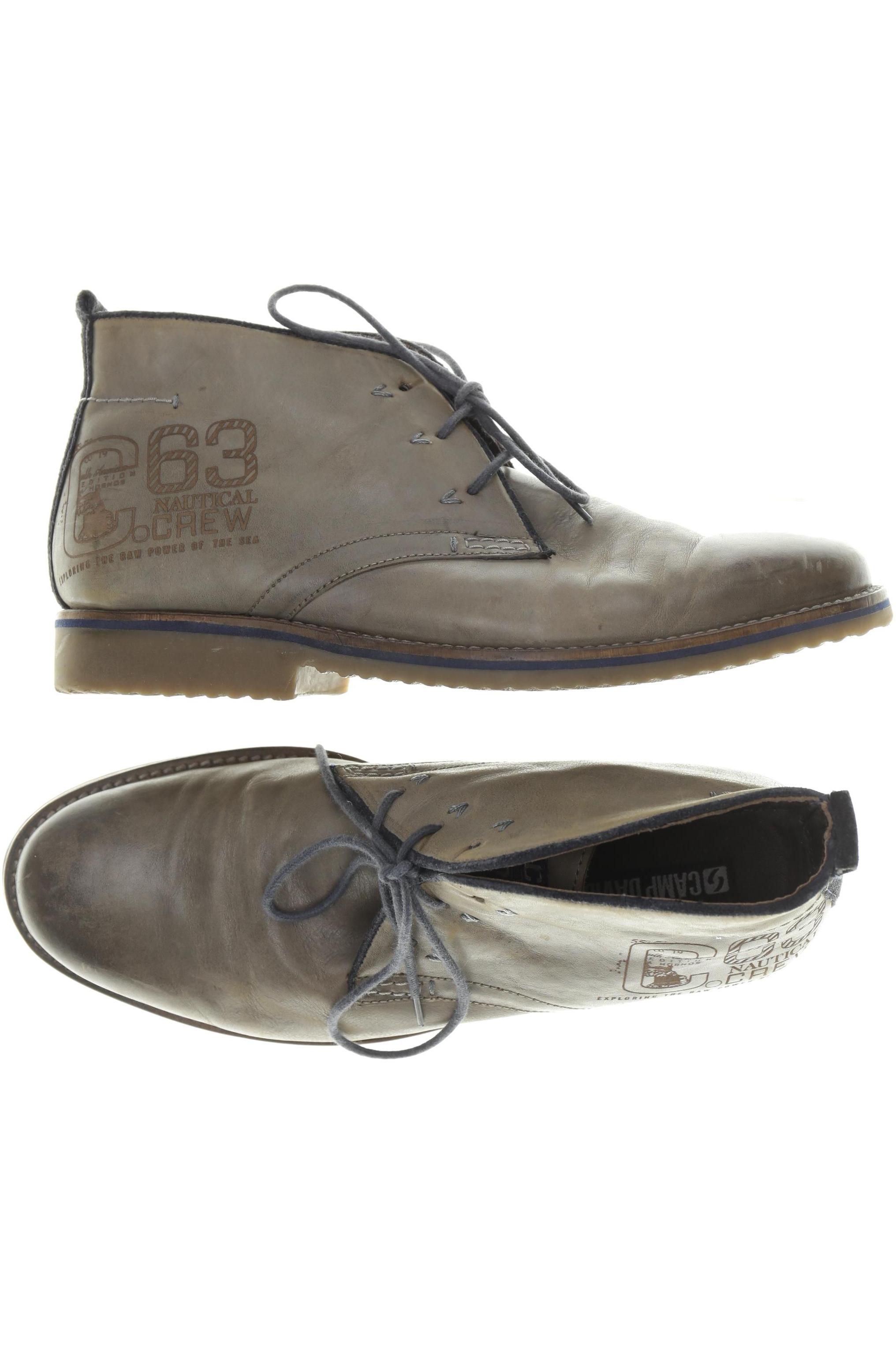 Camp David Herren Halbschuh, beige, Gr. 40