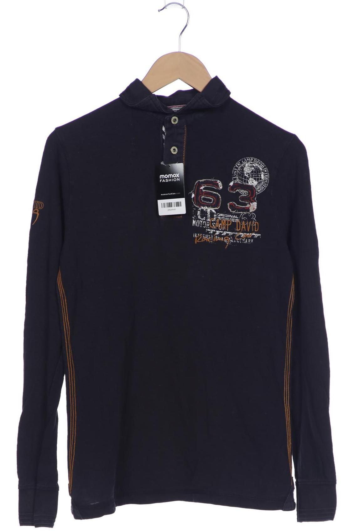 Camp David Herren Poloshirt, marineblau, Gr. 46