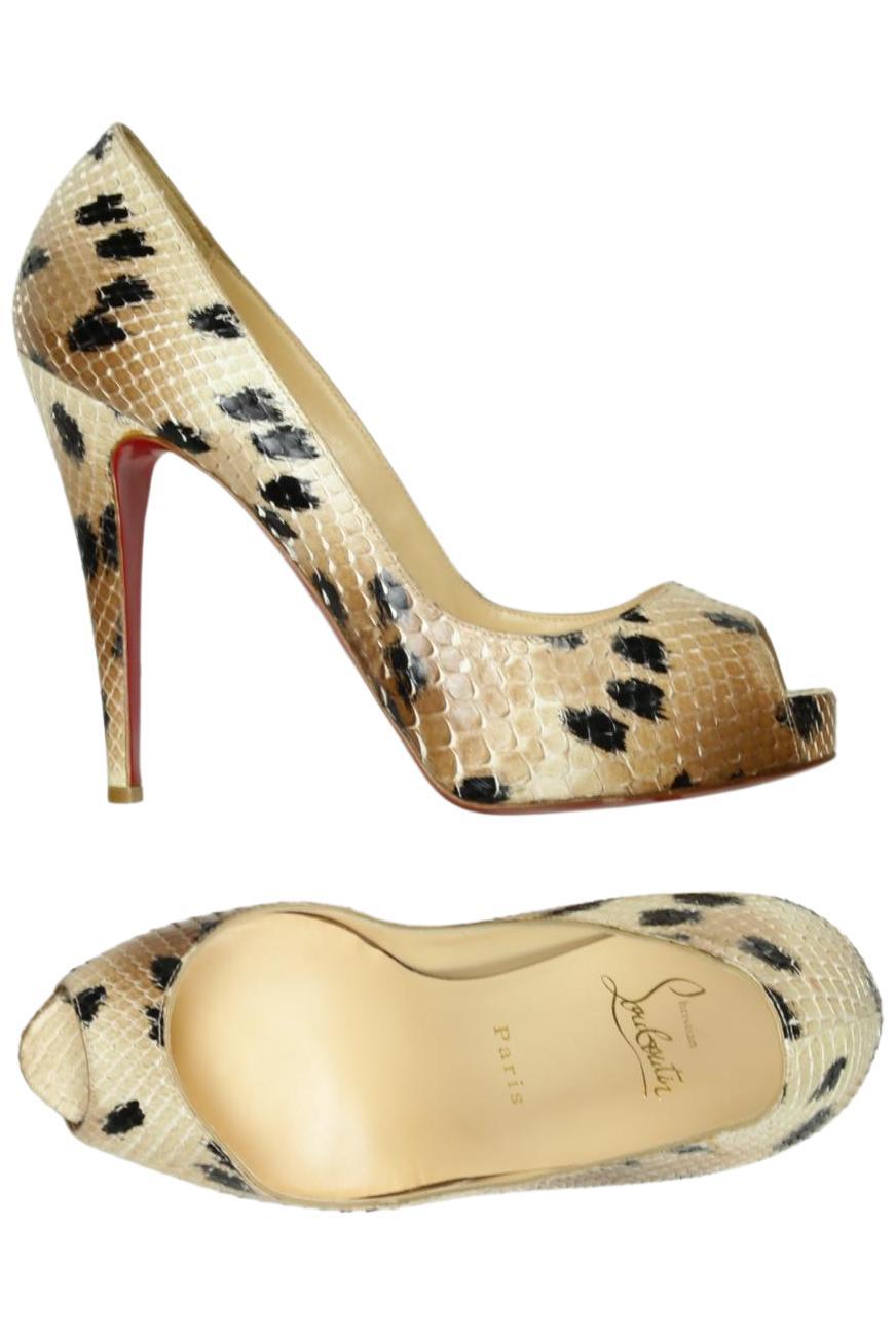 Christian Louboutin Damen Pumps, beige, Gr. 39