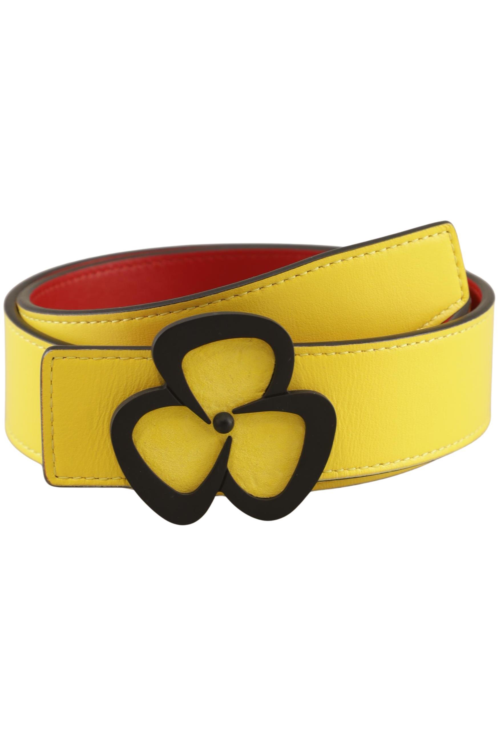 Christian Louboutin Damen Gürtel, gelb, Gr. 65