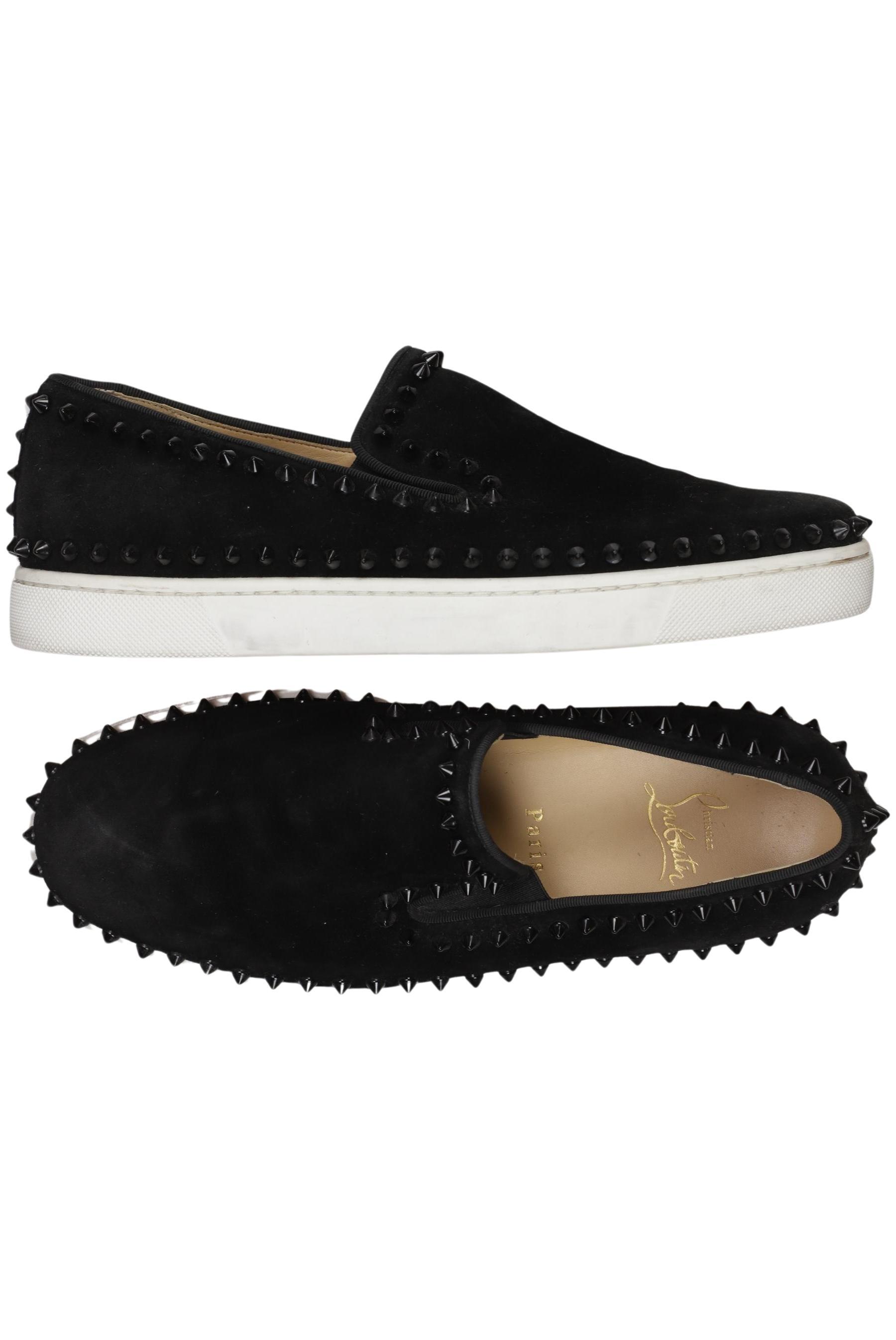 Christian Louboutin Herren Halbschuh, schwarz, Gr. 40
